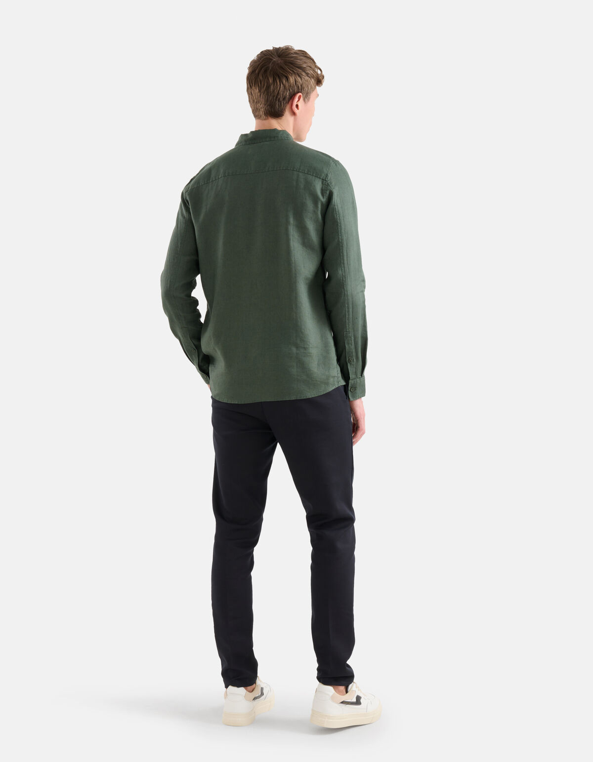 Leinenhemd Grün SHOEBY MEN