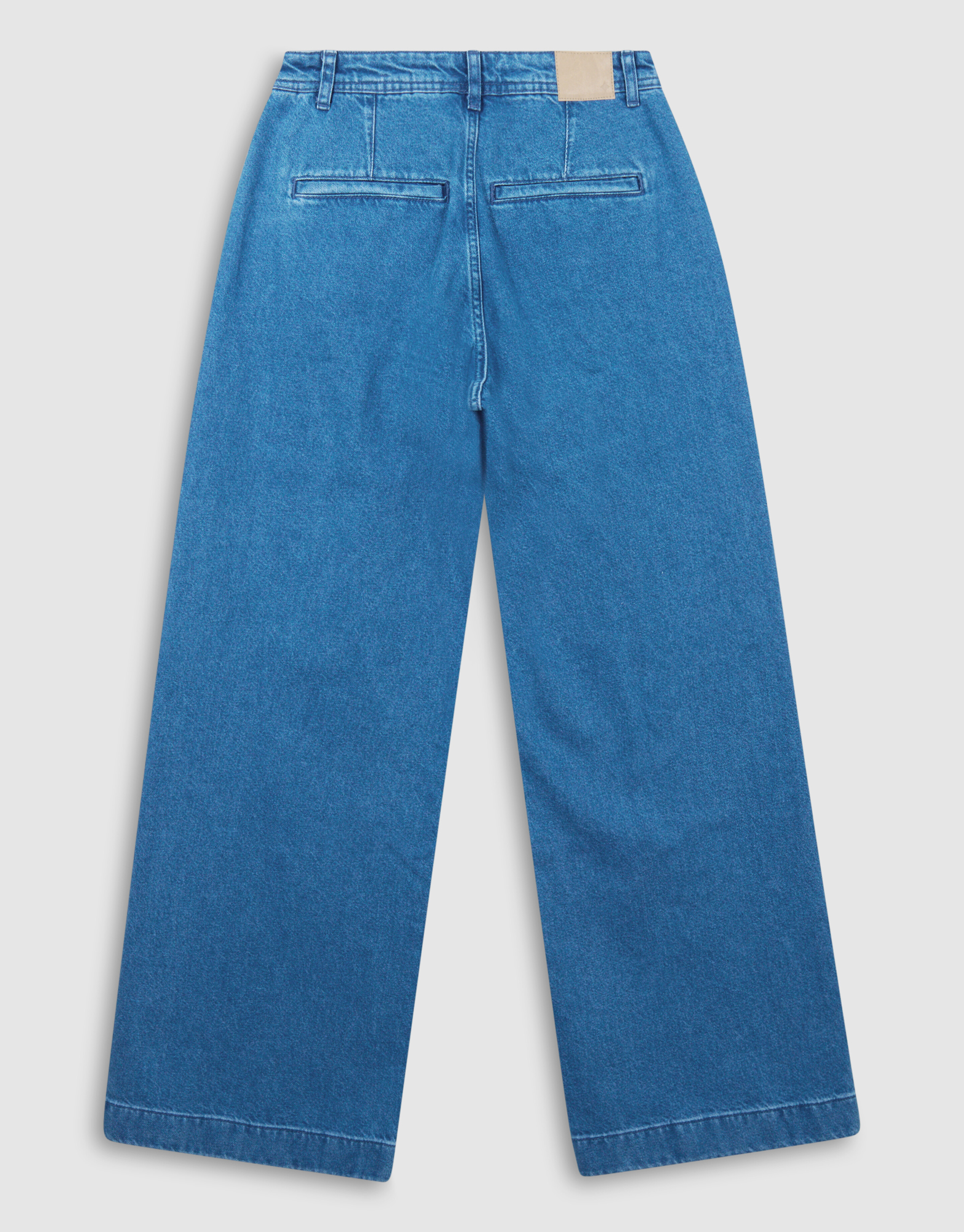 Faltenhose mit weitem Bein, Mediumstone SHOEBY WOMEN