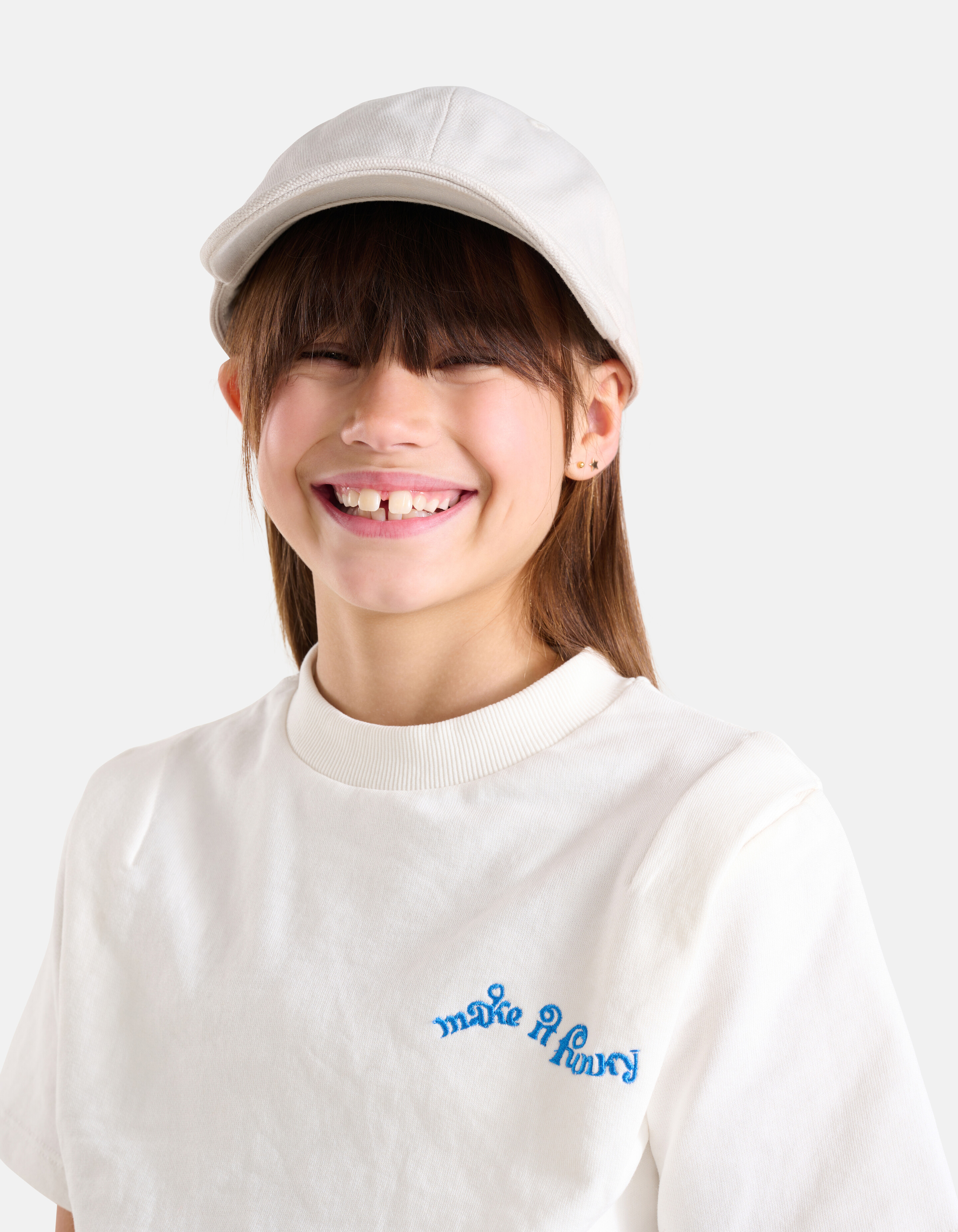 Bold Sweat T-shirt Off White SHOEBY GIRLS