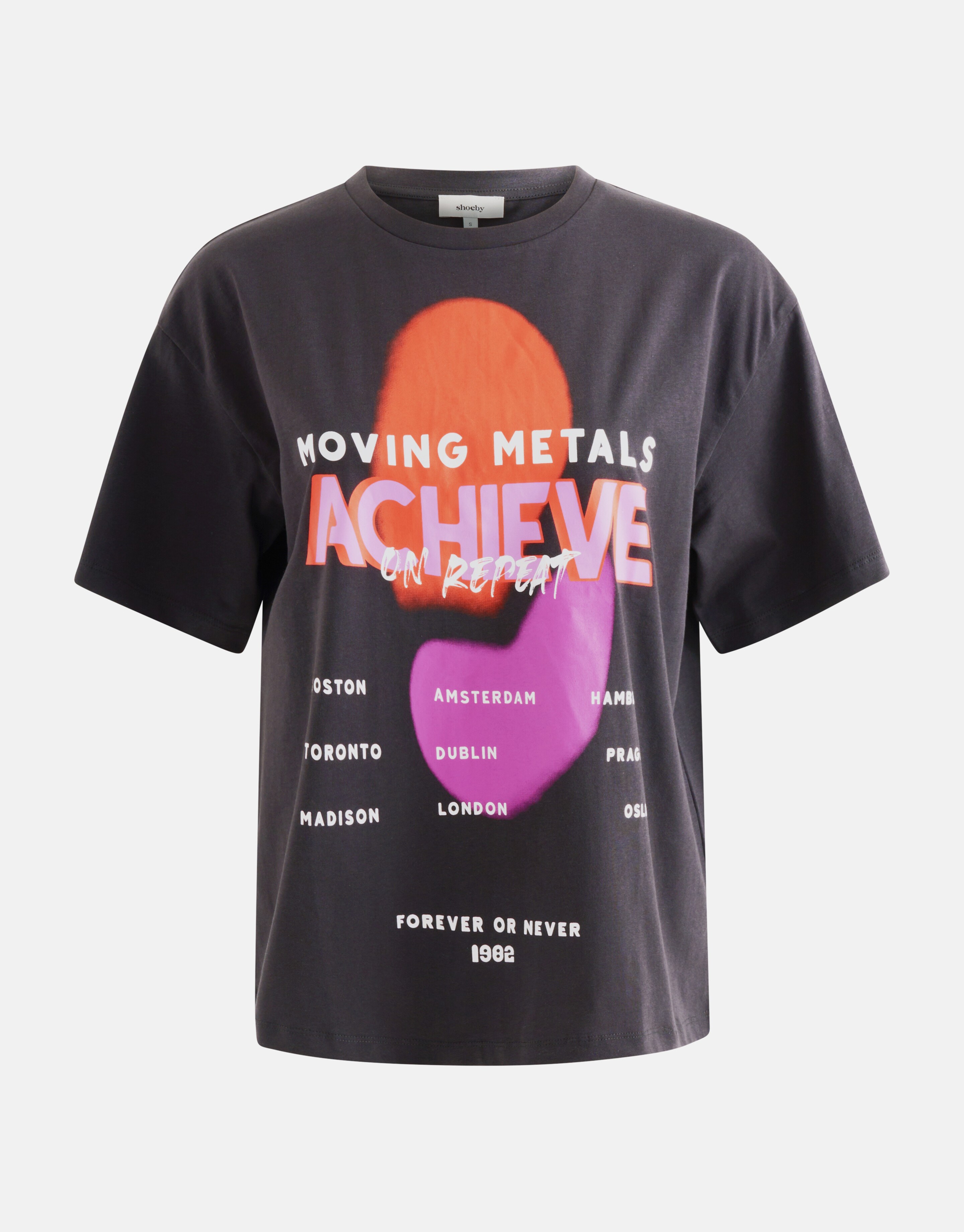 Artwork T-shirt Dunkelgrau SHOEBY WOMEN
