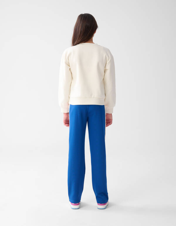 Artwork Pullover Off White SHOEBY GIRLS