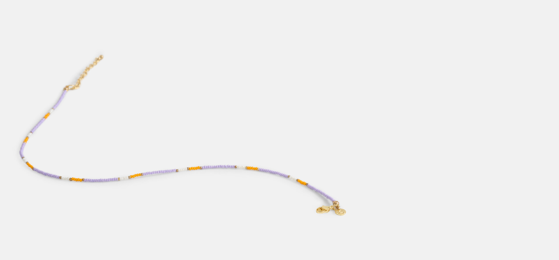 Perlenkette Hellviolett SHOEBY ACCESSOIRES