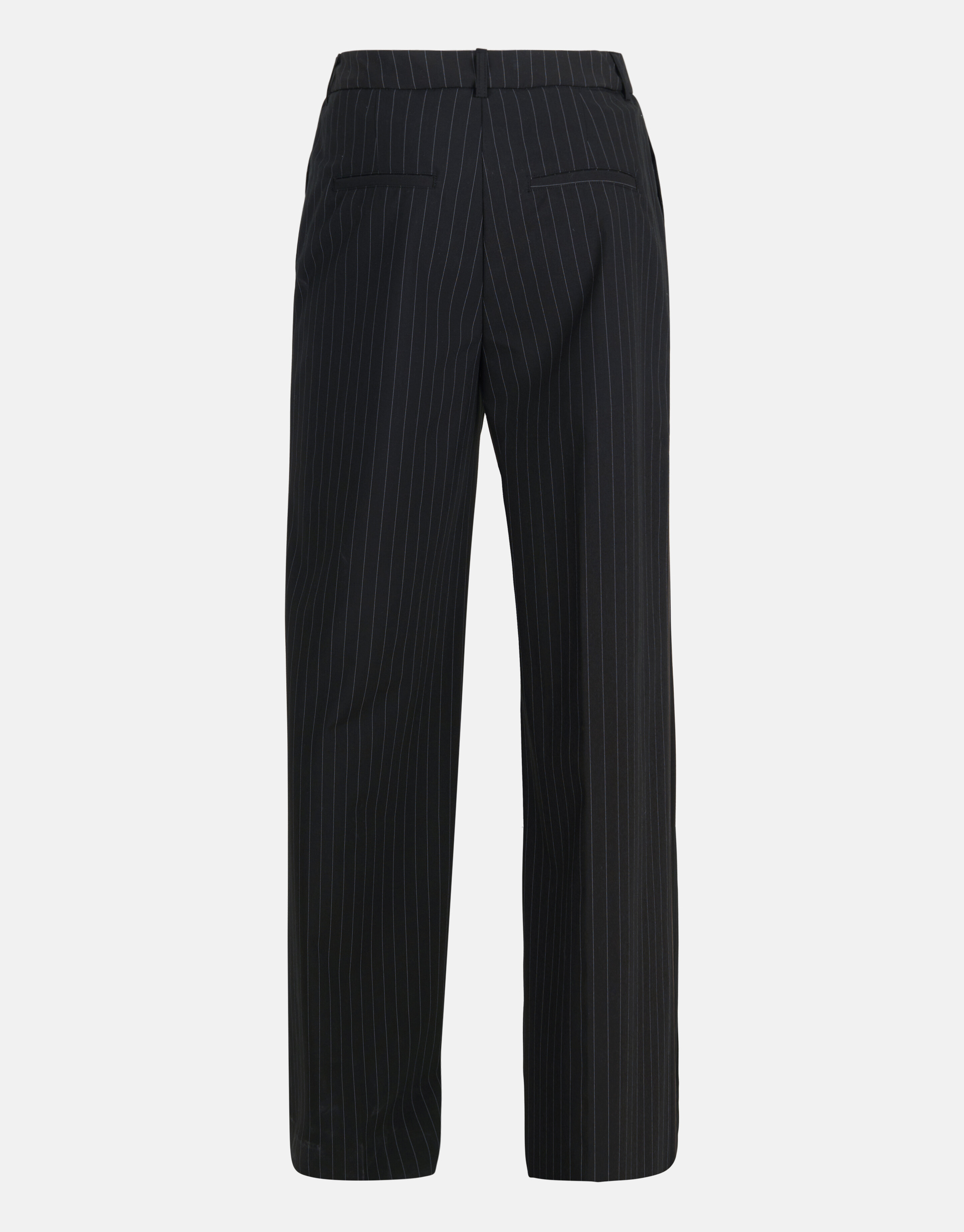 Loose Fit Hose mit Nadelstreifen Schwarz SHOEBY WOMEN