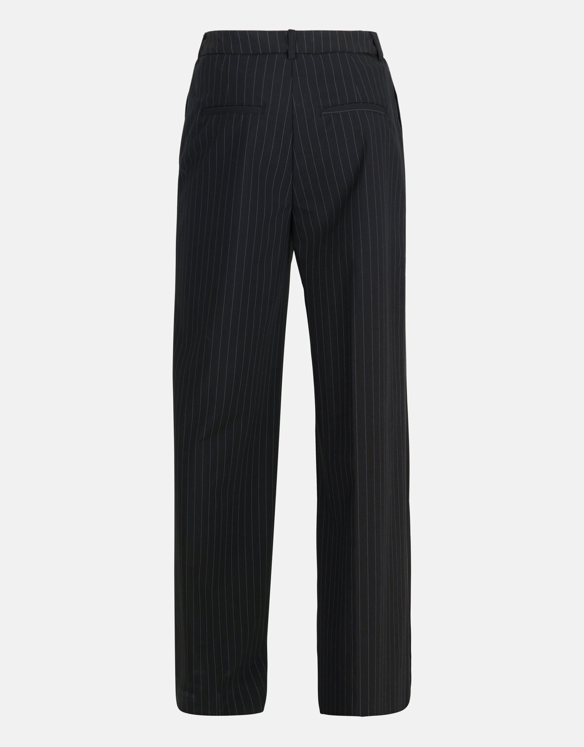 Loose Fit Hose mit Nadelstreifen Schwarz SHOEBY WOMEN
