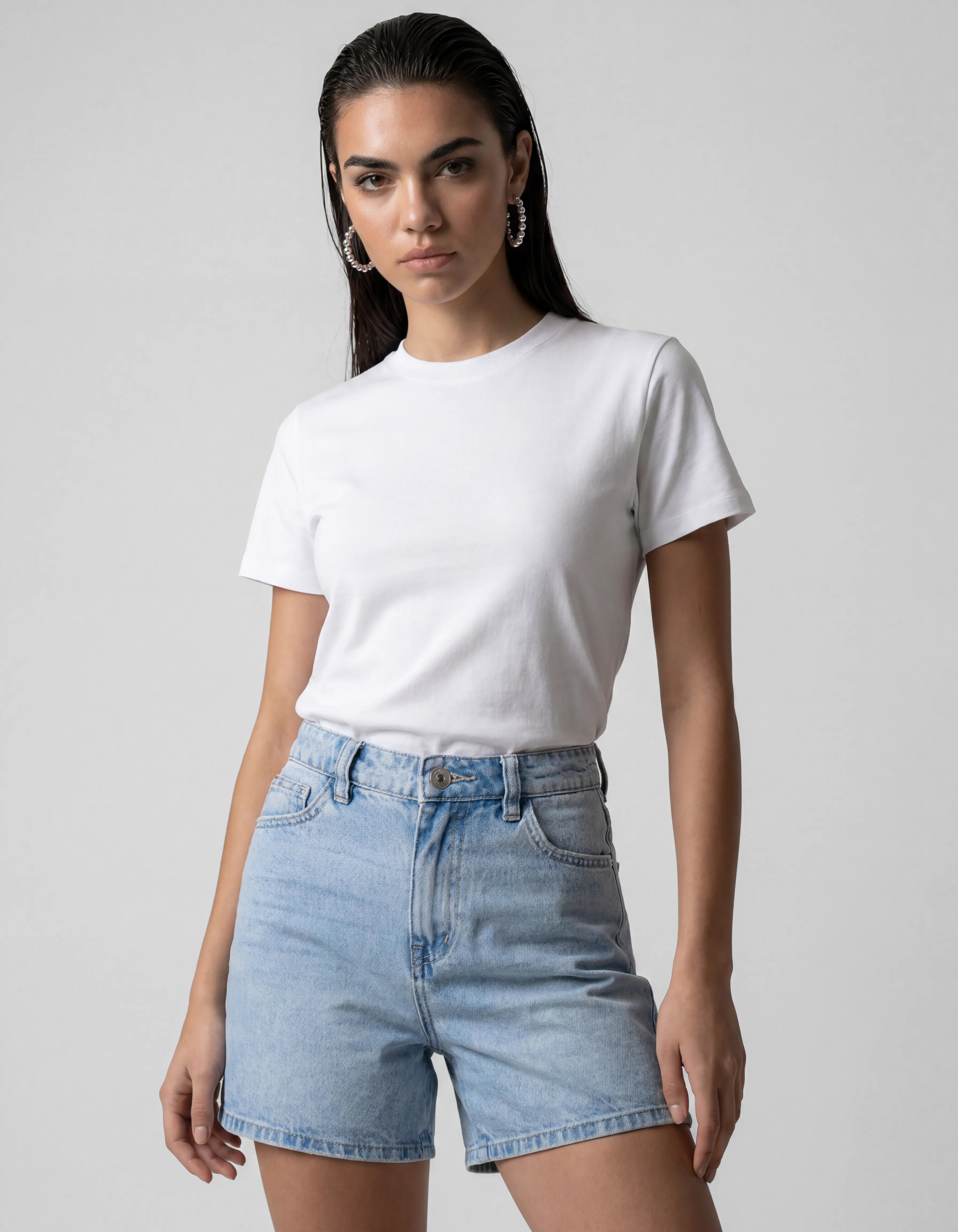 Denim Short gebleicht SHOEBY WOMEN