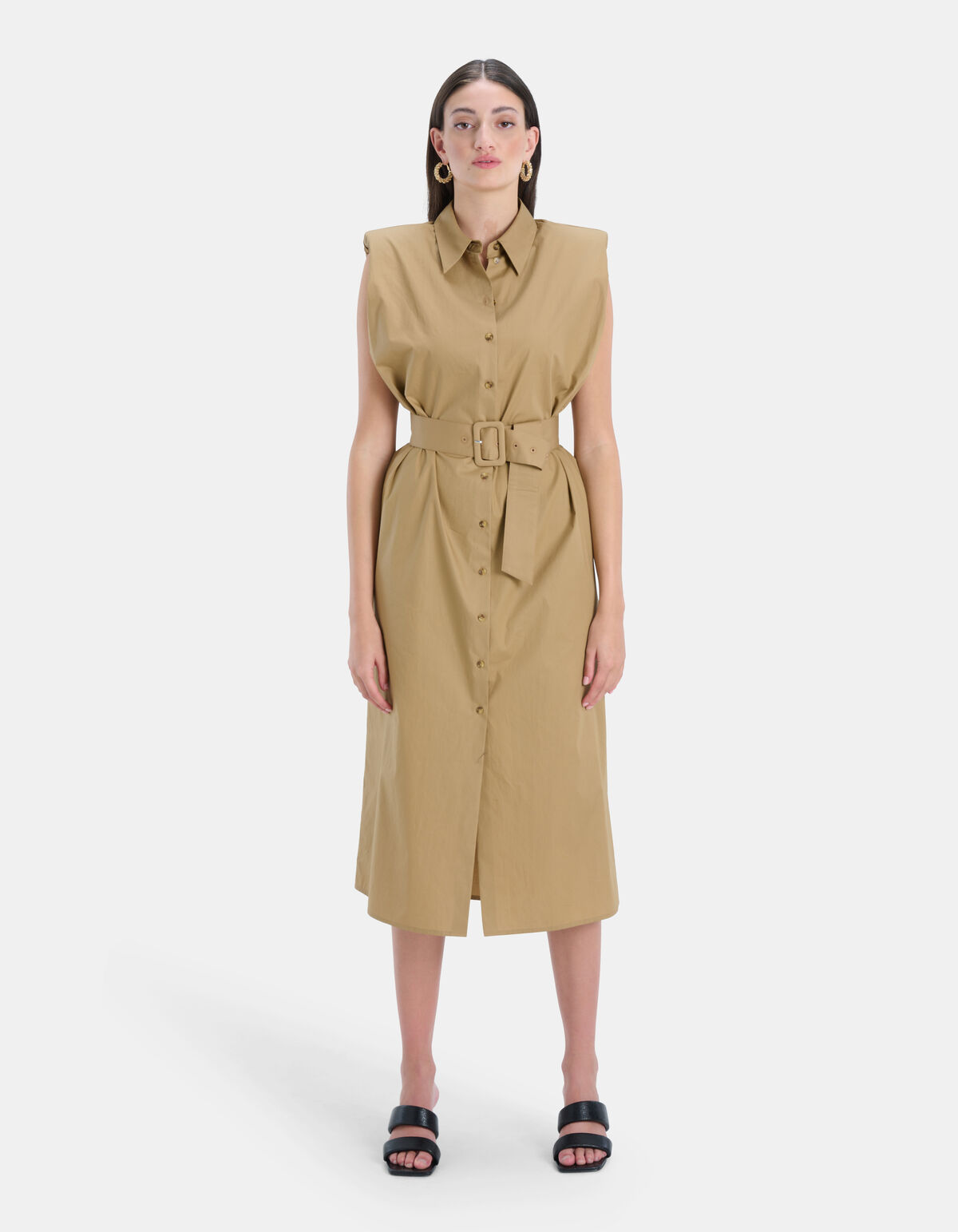 Cargo Popeline Kleid EKSEPT