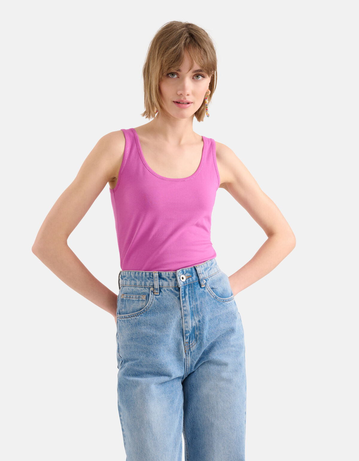 Basic-Tanktop Rosa SHOEBY WOMEN