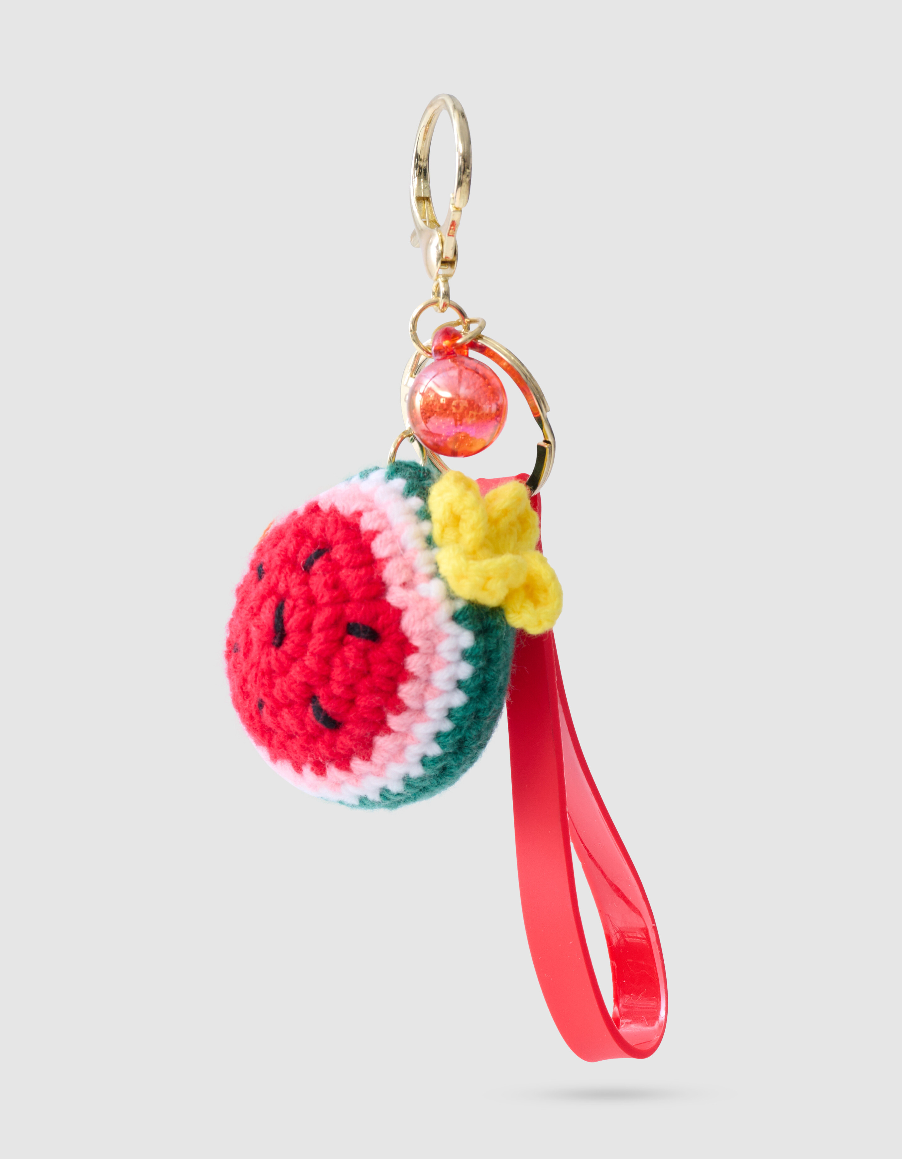 Wassermelone Schlüsselanhänger Rot SHOEBY ACCESSOIRES