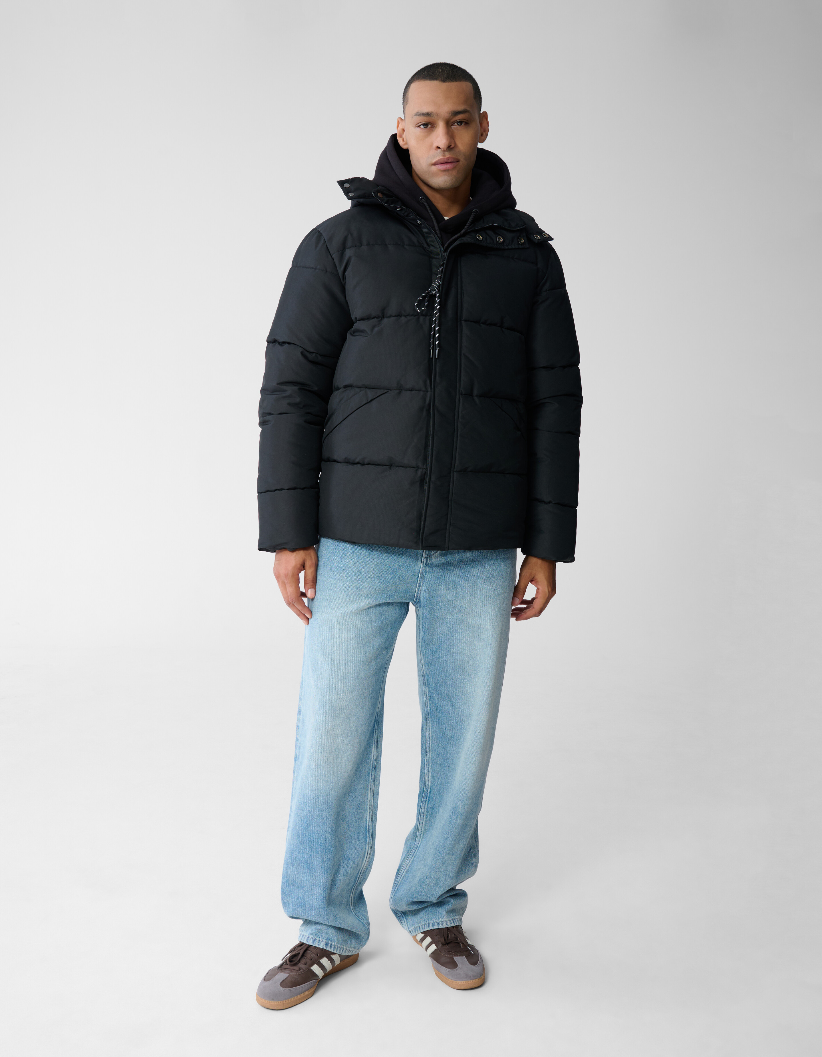 Puffer Jas Zwart SHOEBY MEN