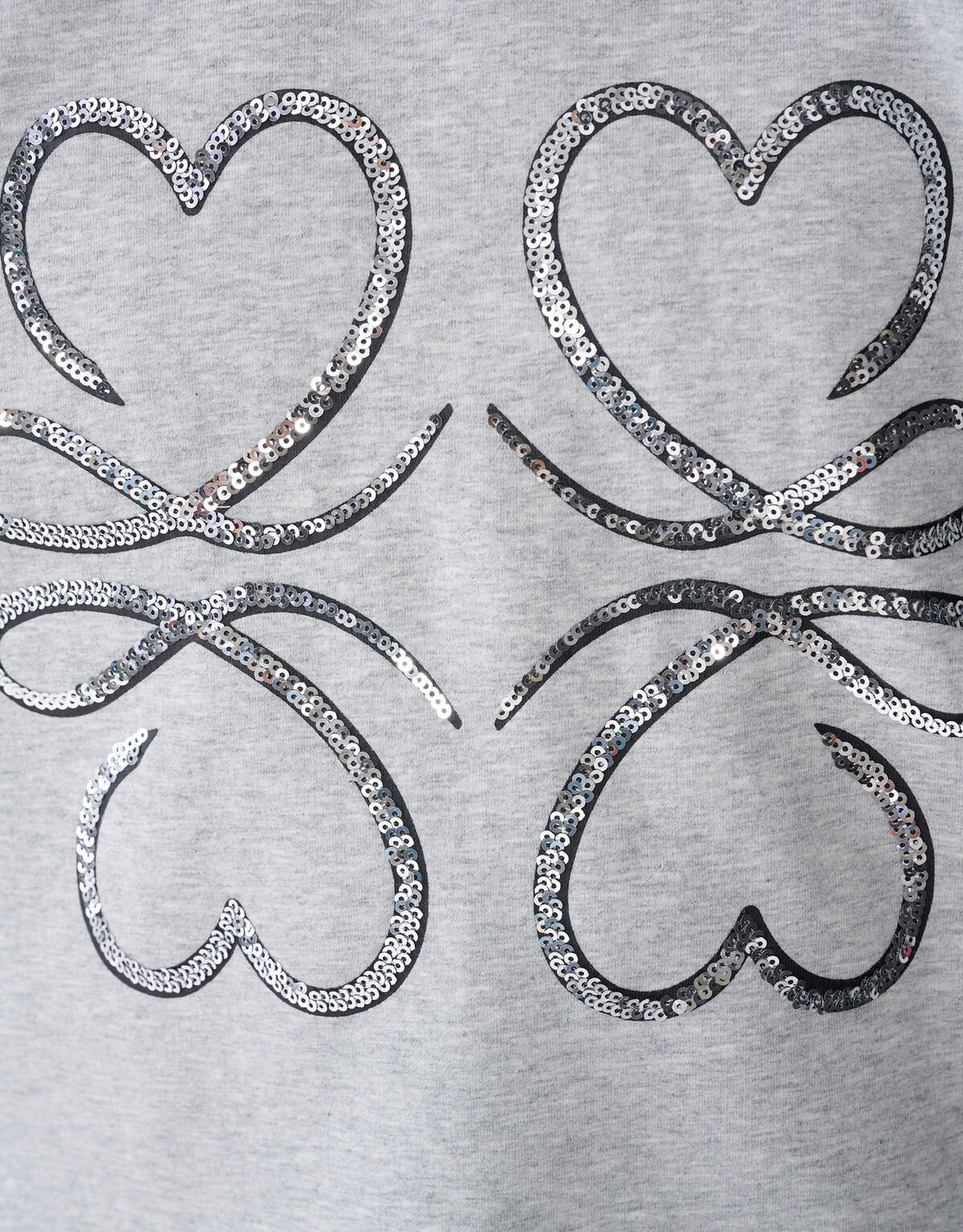 Verzierter Pullover Grau SHOEBY GIRLS