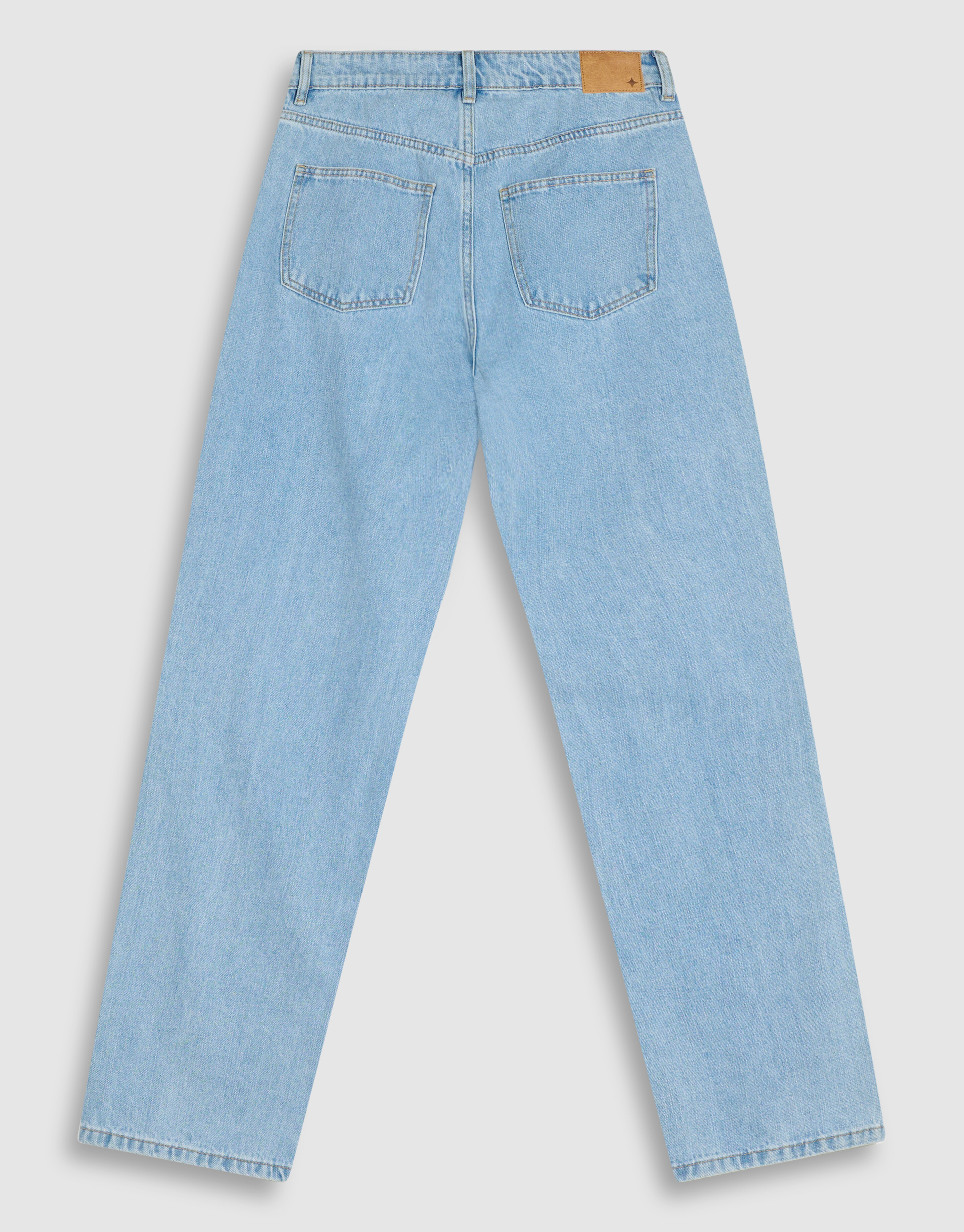 Straight Fit Jeans Blau By Anna SHOEBY WOMEN