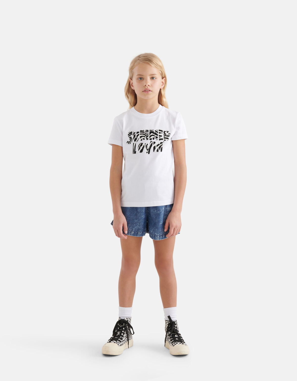 Geflochtene Shorts hellblau SHOEBY GIRLS