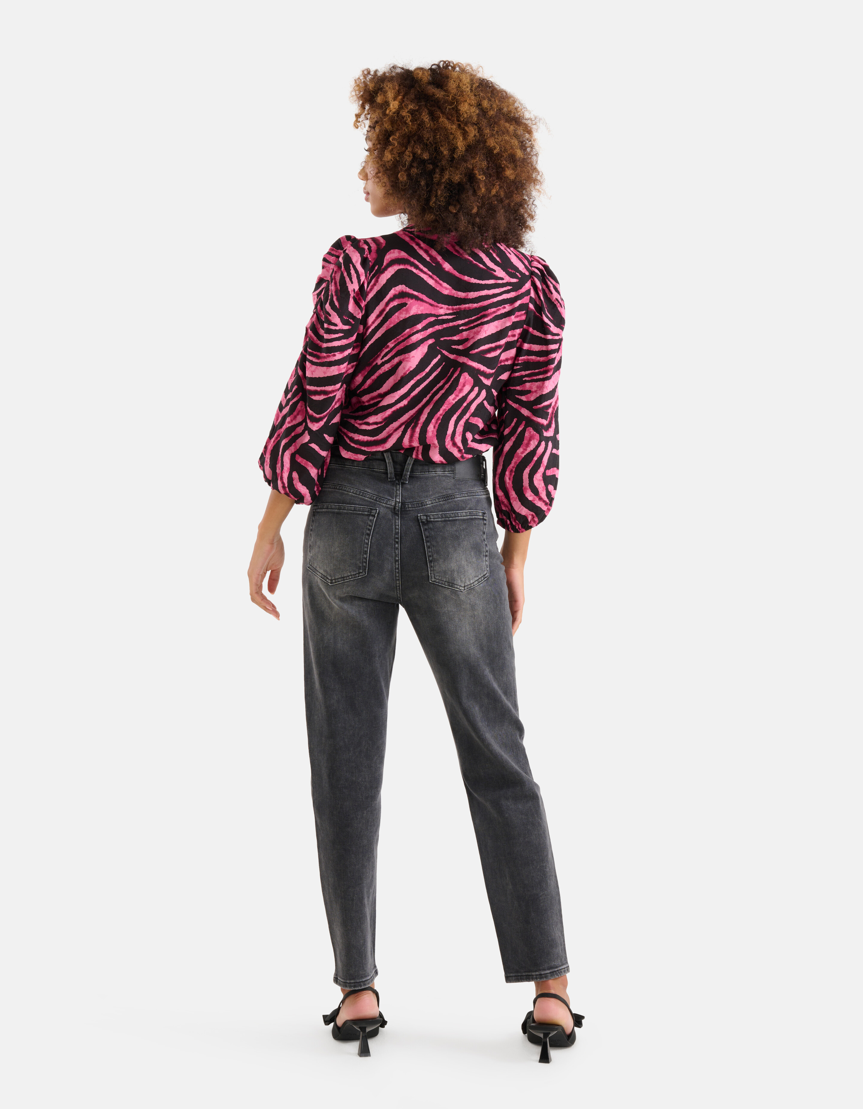 Zebramuster-Top Rosa SHOEBY WOMEN
