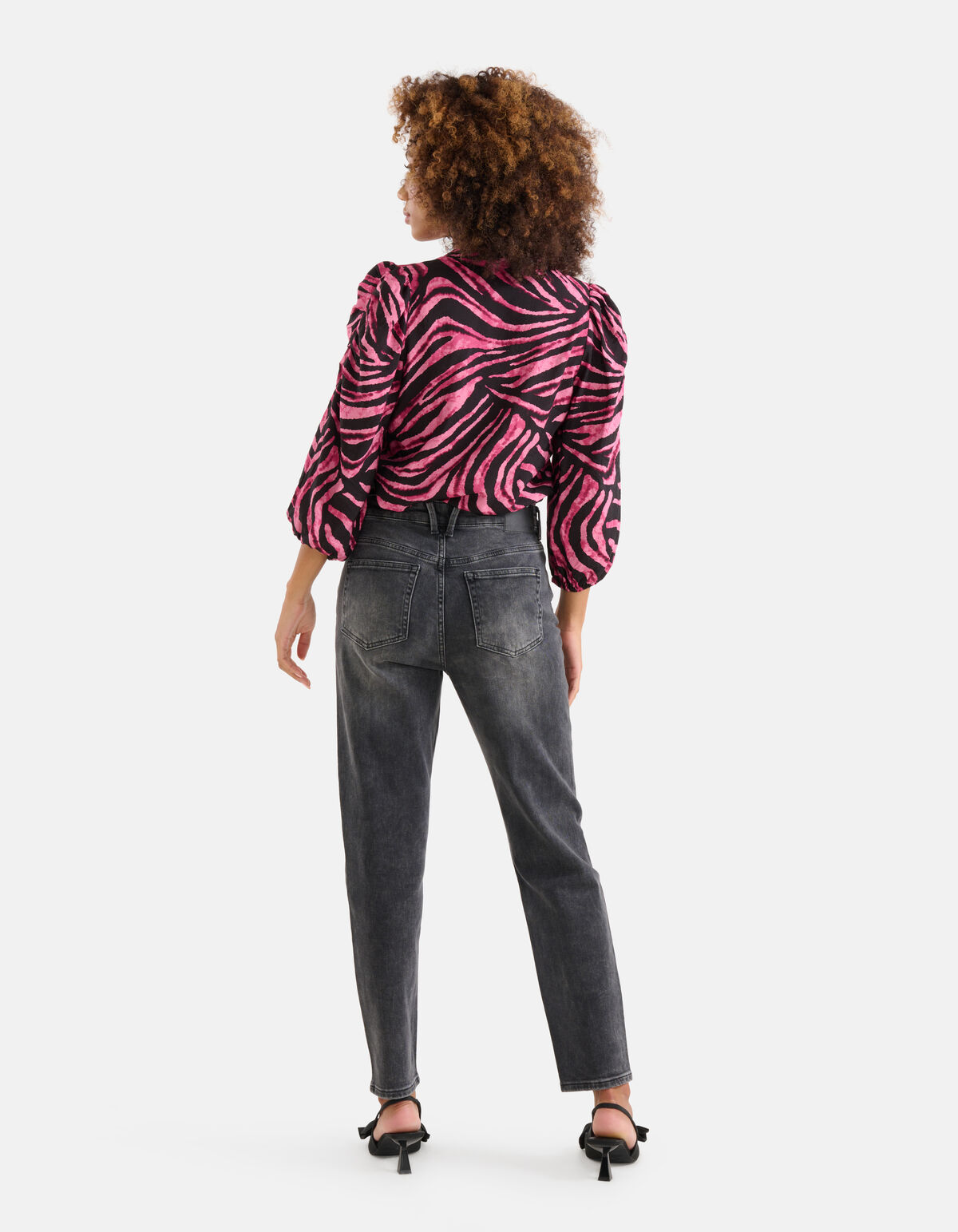 Zebramuster-Top Rosa SHOEBY WOMEN
