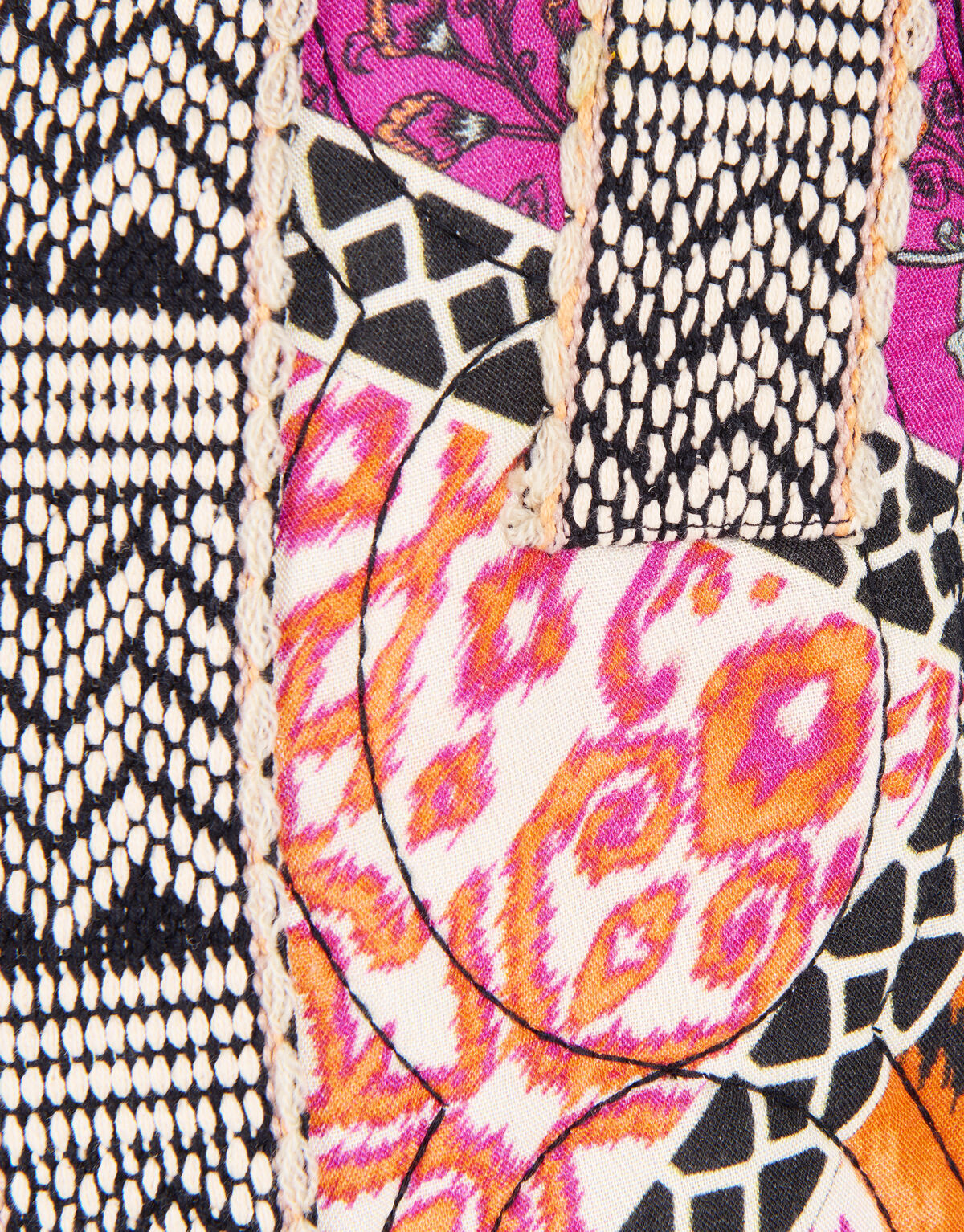 Patch Mix Gilet Orange SHOEBY GIRLS