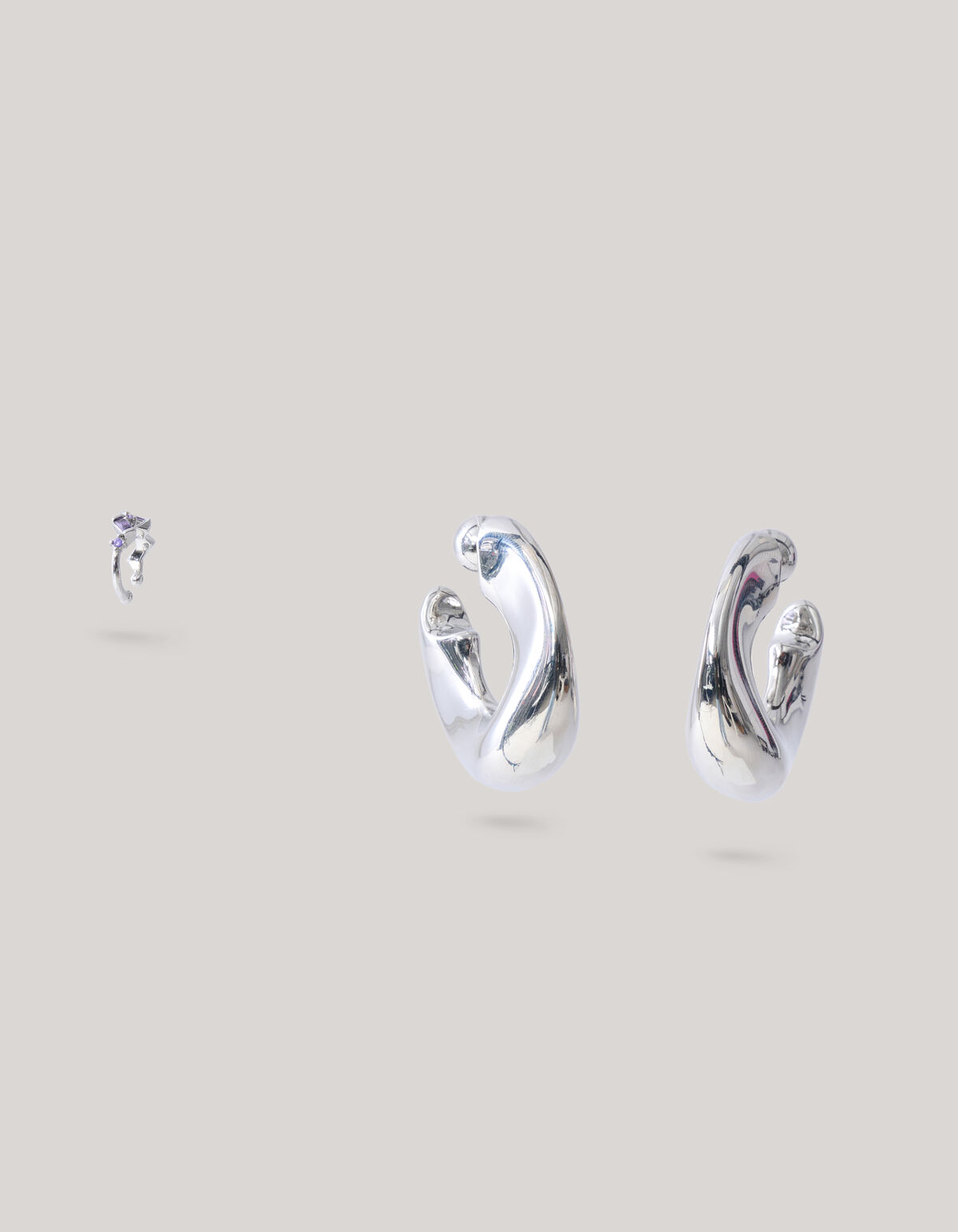 Ohrringe Set Silber SHOEBY WOMEN