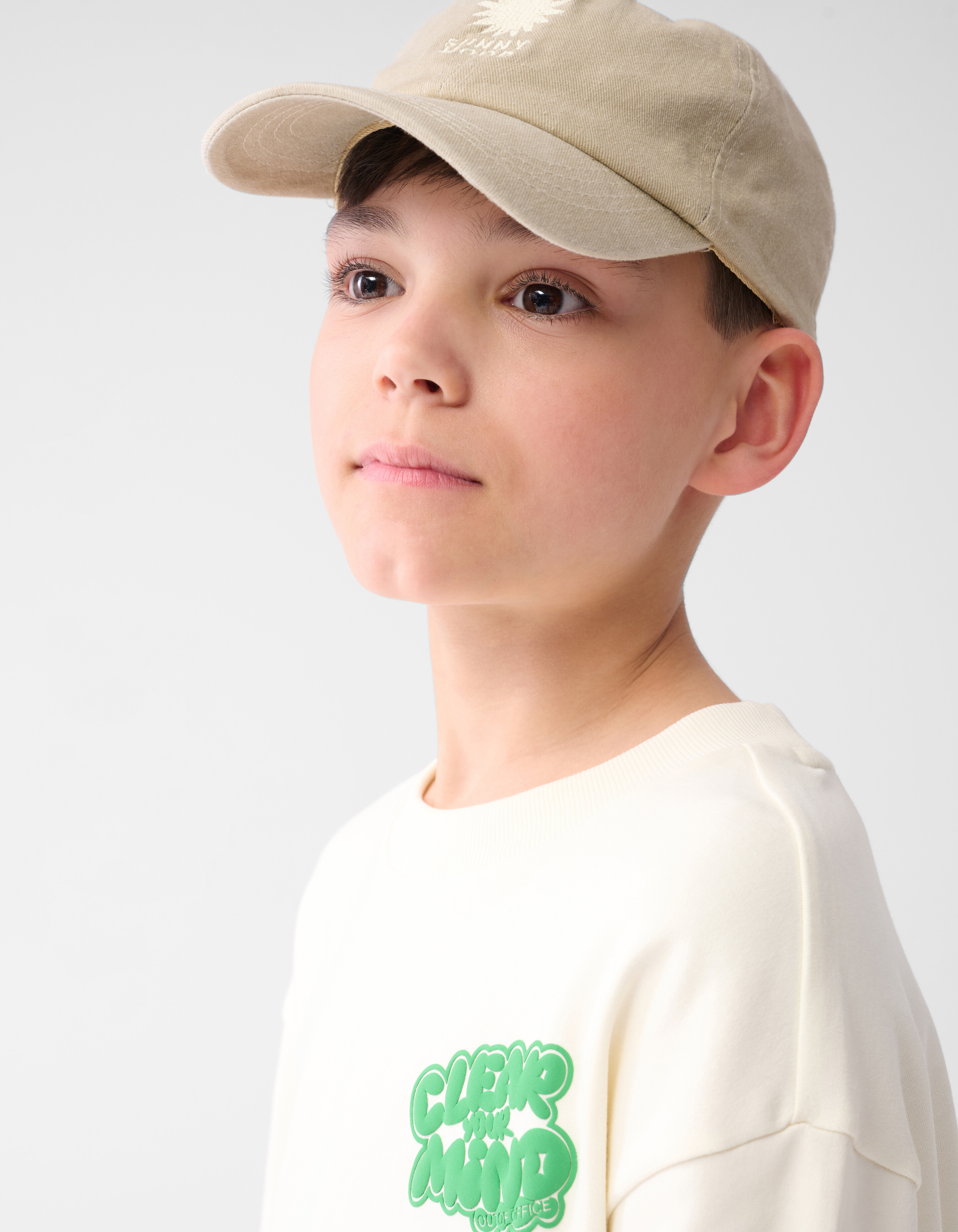 Text Longsleeve Off White SHOEBY BOYS
