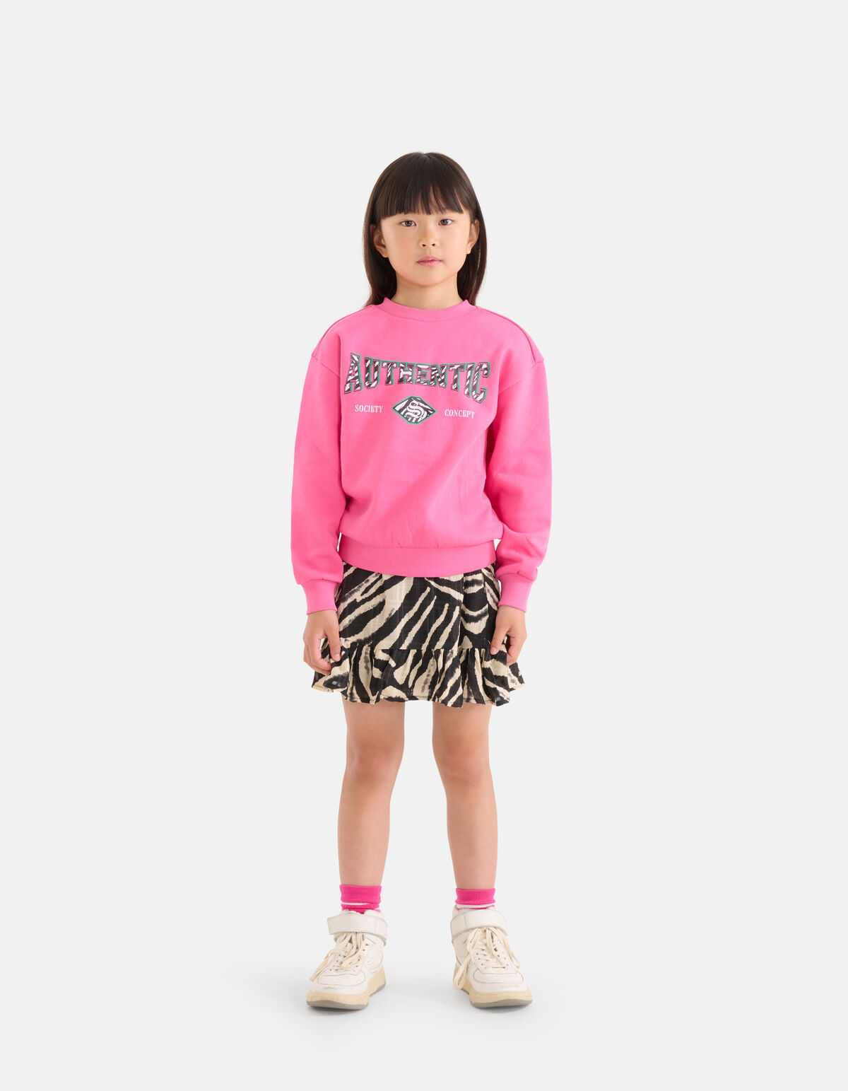Artwork Pullover Rosa SHOEBY GIRLS