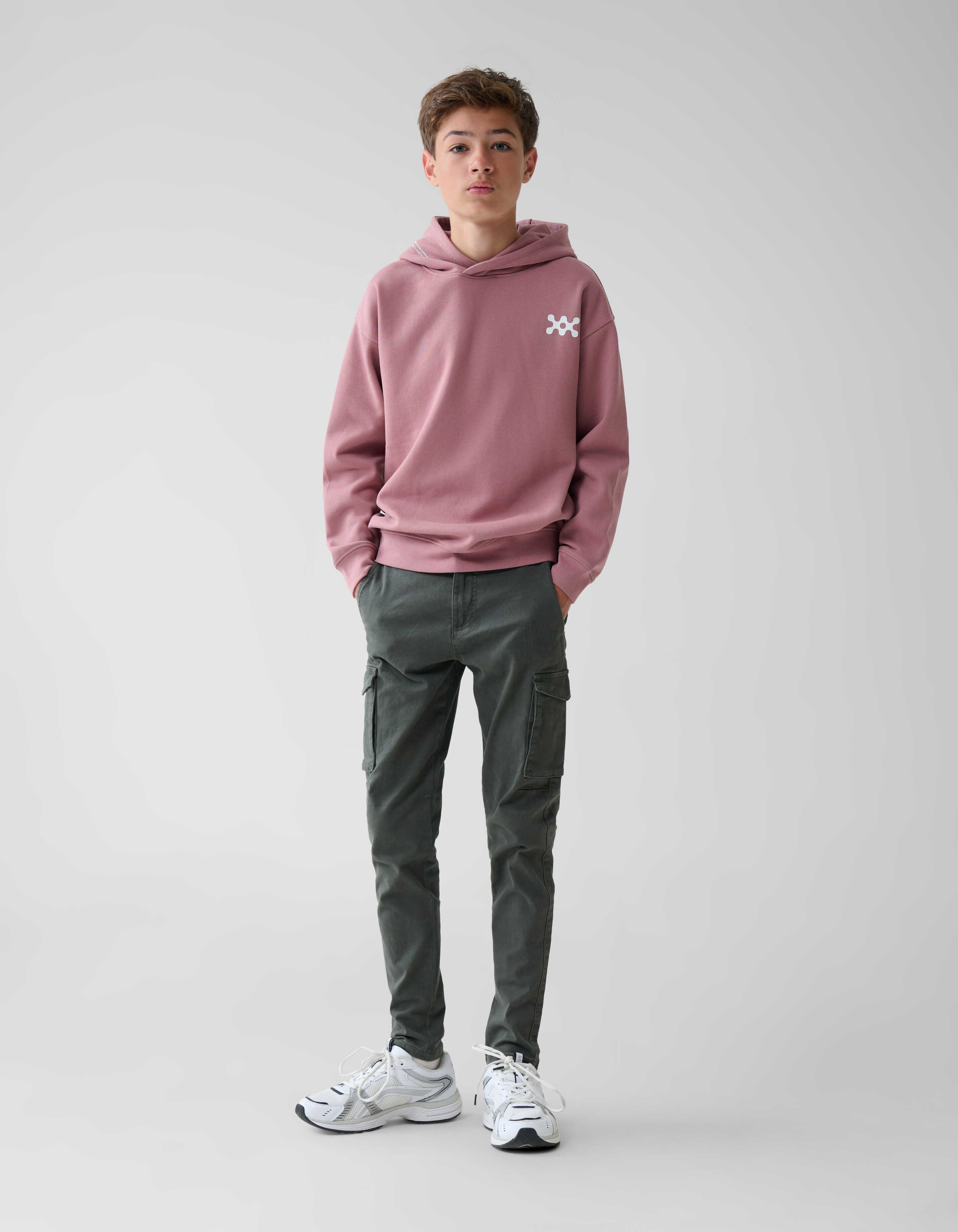 Cargohose Grau SHOEBY BOYS