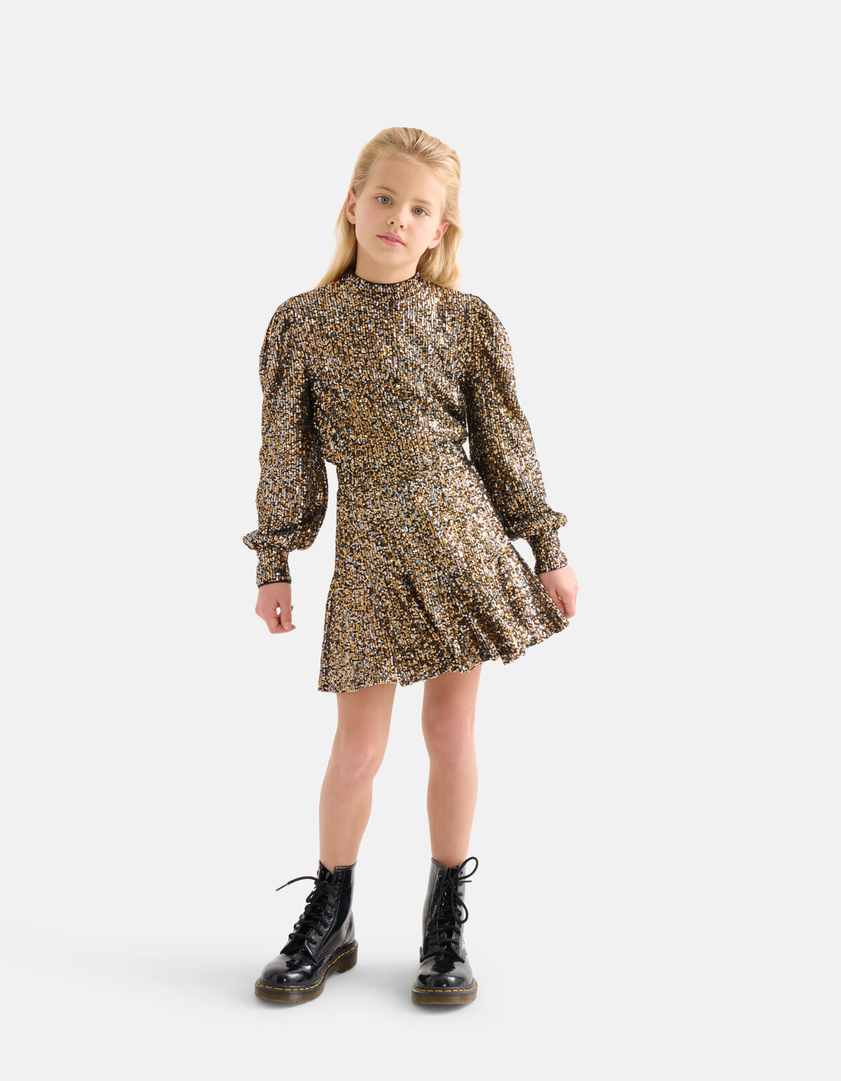 Pailletten-Top Gold SHOEBY GIRLS