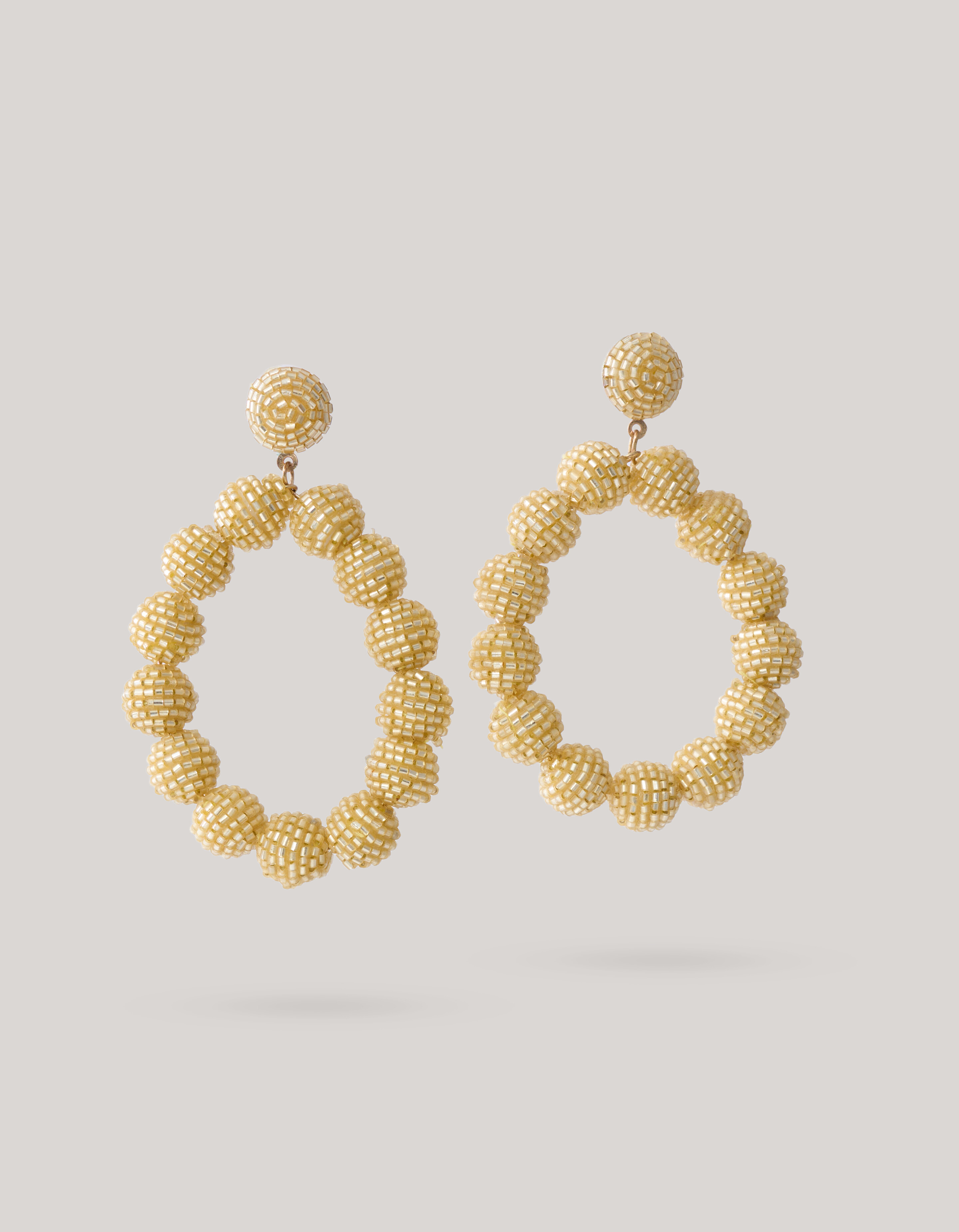 Perlenohrringe Gold SHOEBY ACCESSOIRES