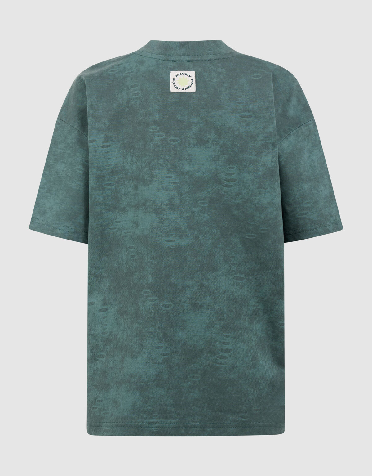 Verwaschenes T-Shirt Gr&uuml;n SHOEBY BOYS