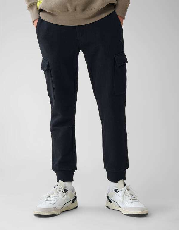 Cargo Joggerhose Schwarz SHOEBY BOYS