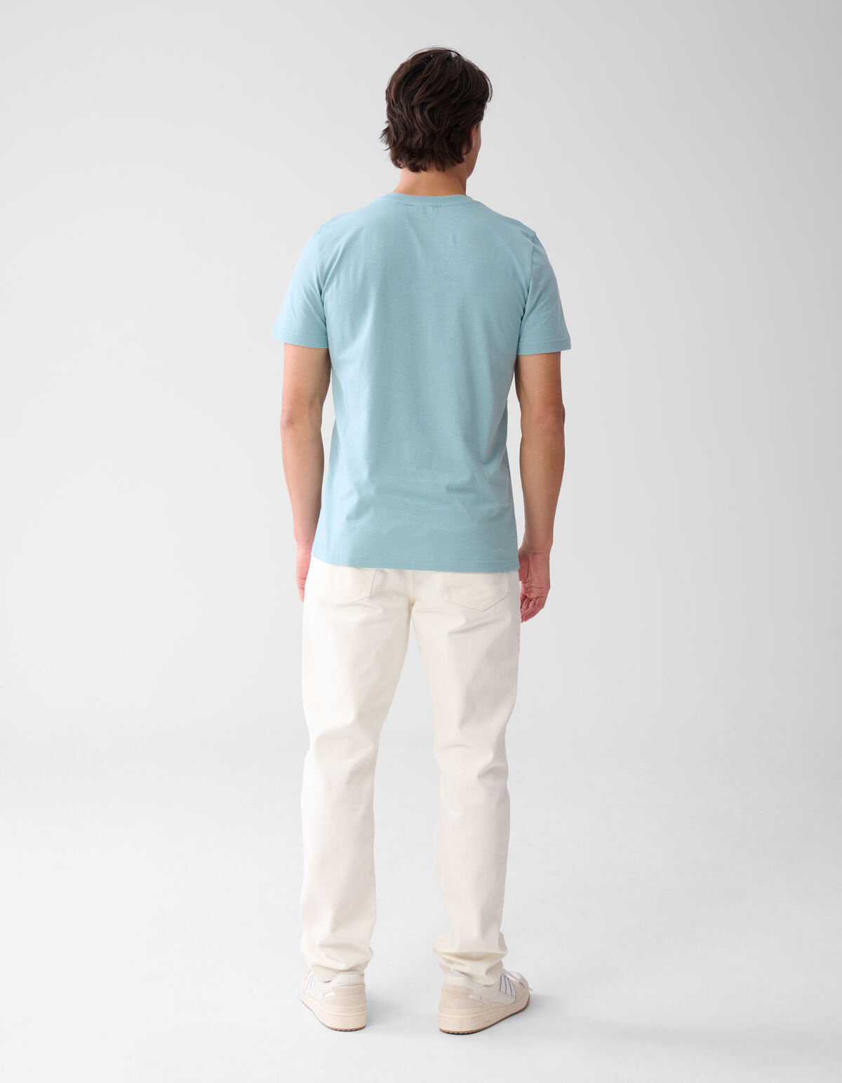 Artwork T-shirt Lichtblauw SHOEBY MEN