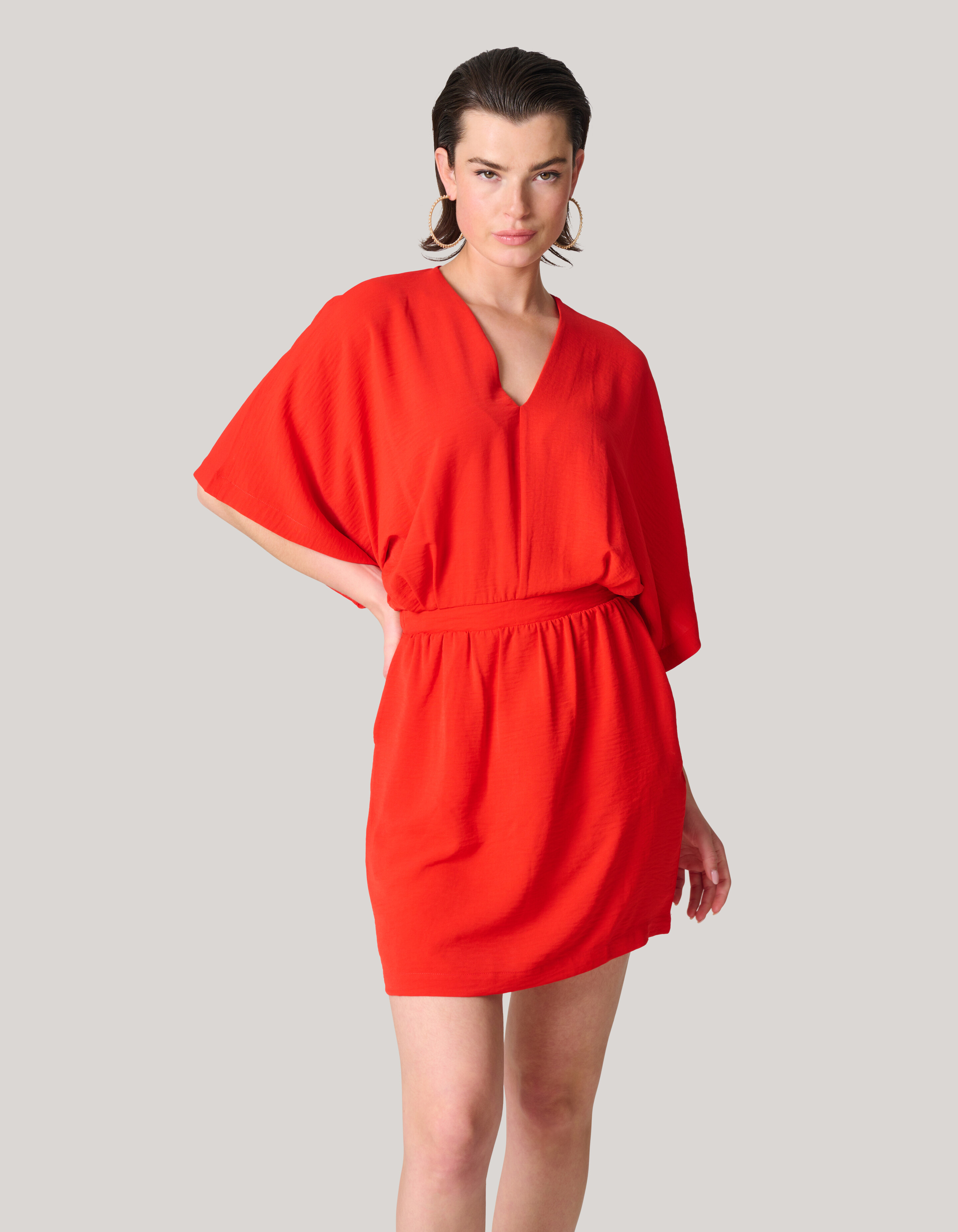 Twist-Minikleid Rot SHOEBY WOMEN