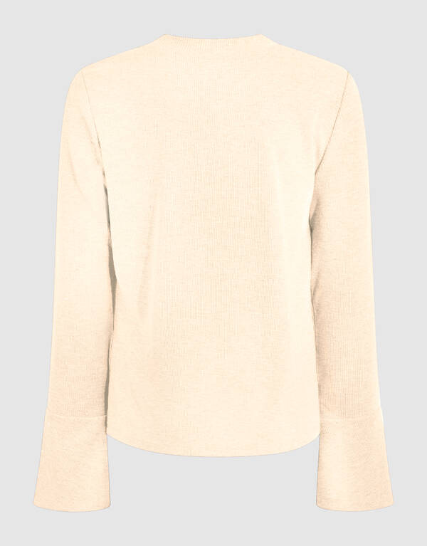 Strass-Top Off Weiß SHOEBY GIRLS