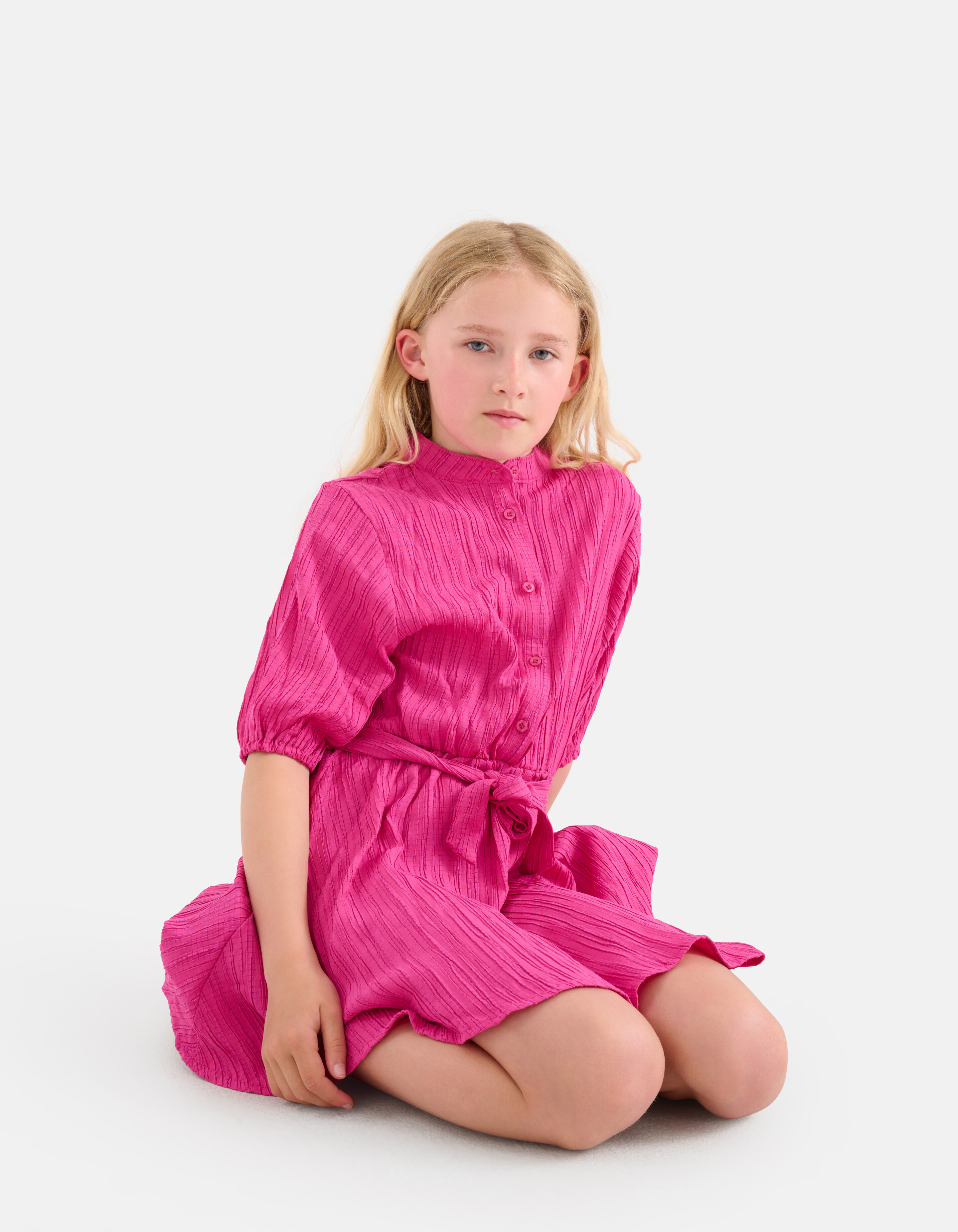 Plissee-Kleid Rosa SHOEBY GIRLS