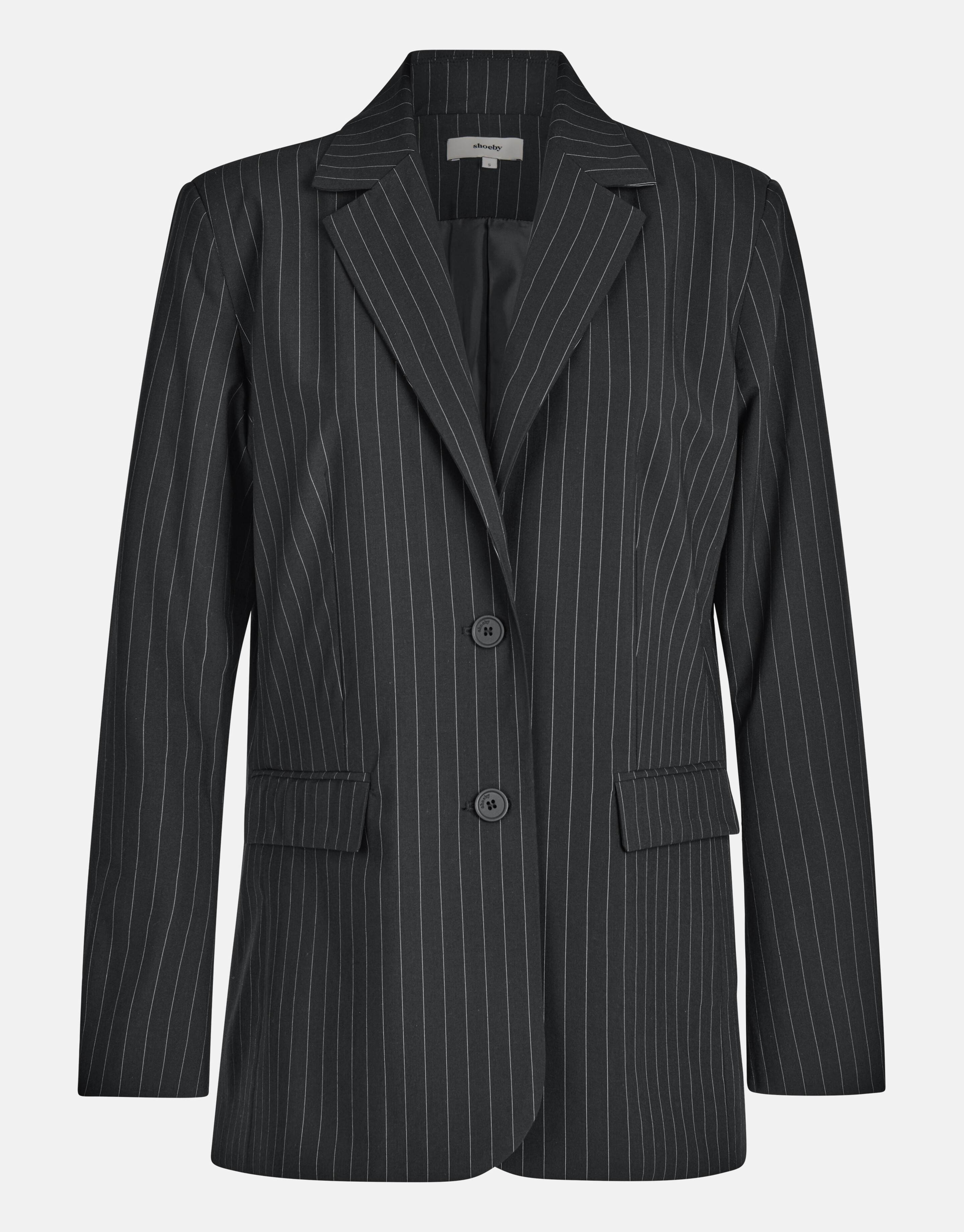 Blazer mit Nadelstreifen Schwarz SHOEBY WOMEN