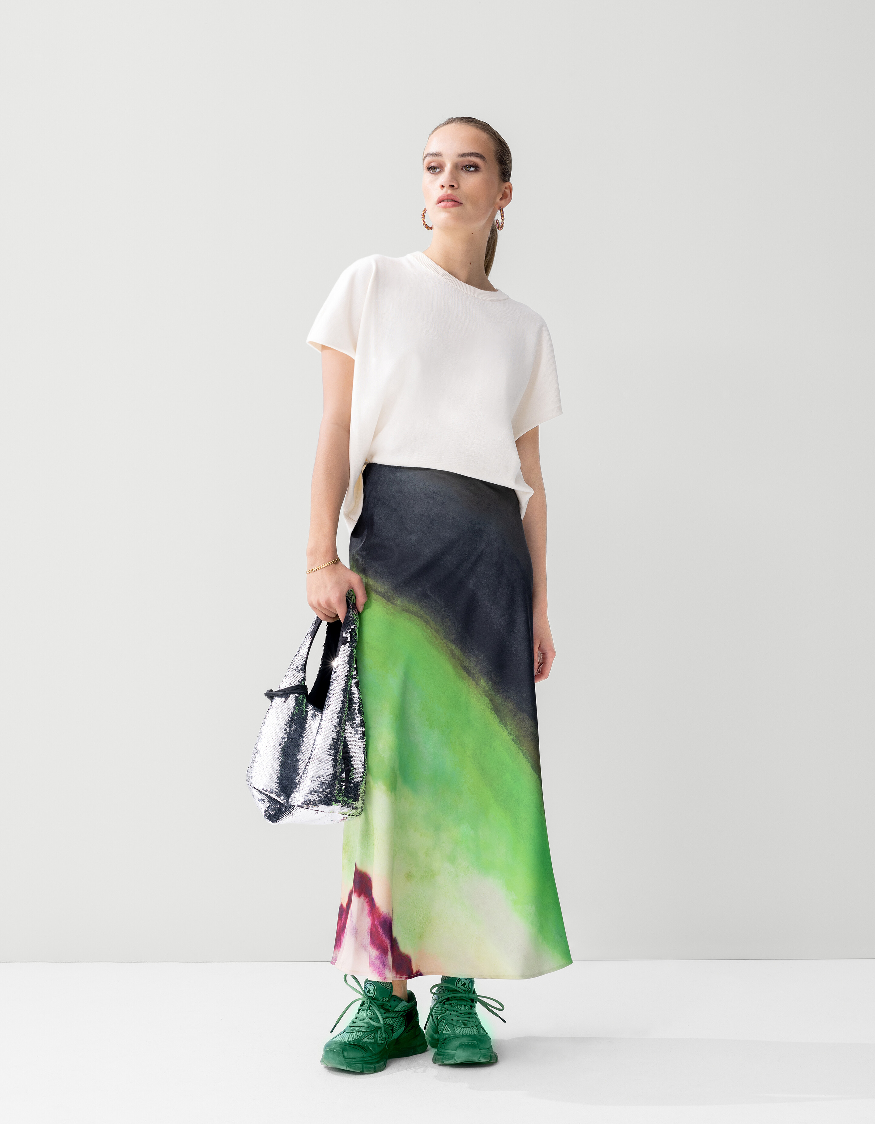 Gestricktes T-shirt Off White von Mieke SHOEBY WOMEN