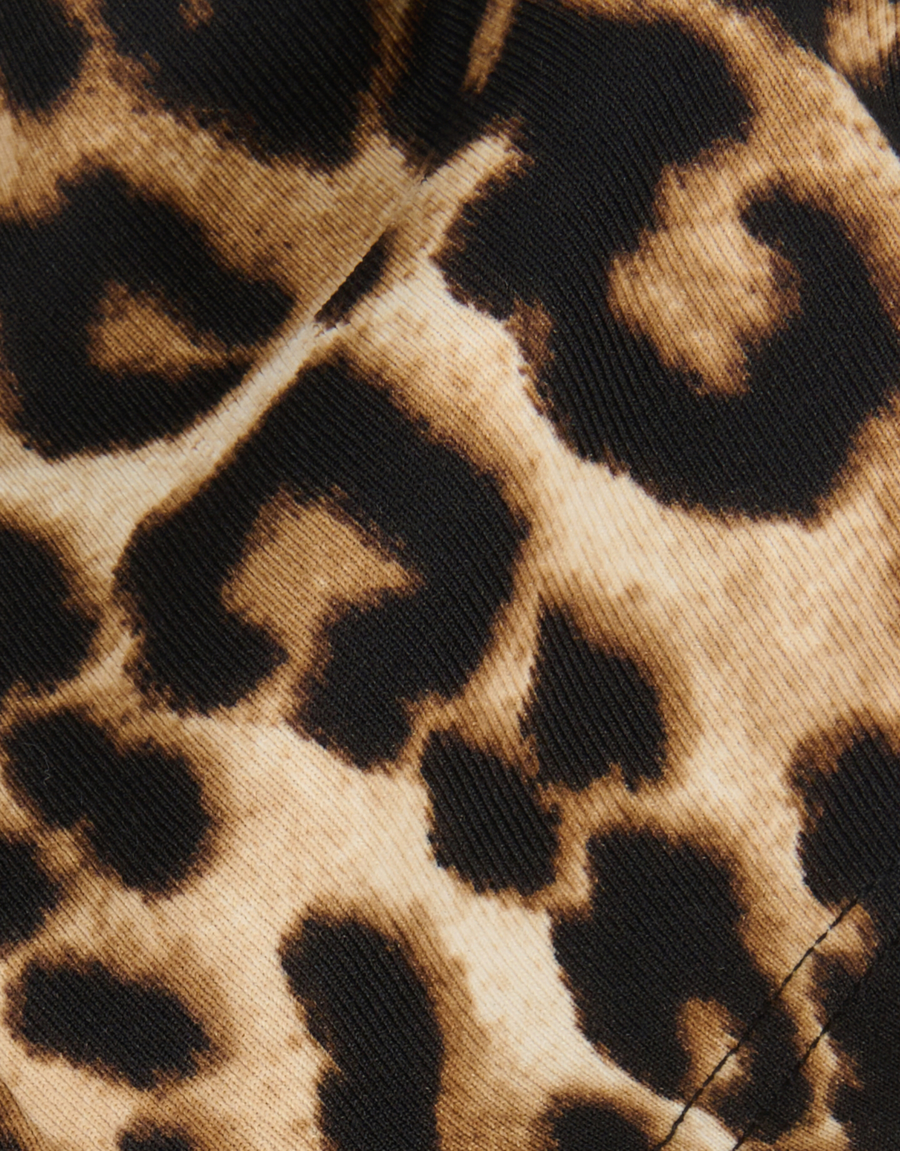 Leopard Rib Legging Braun SHOEBY GIRLS