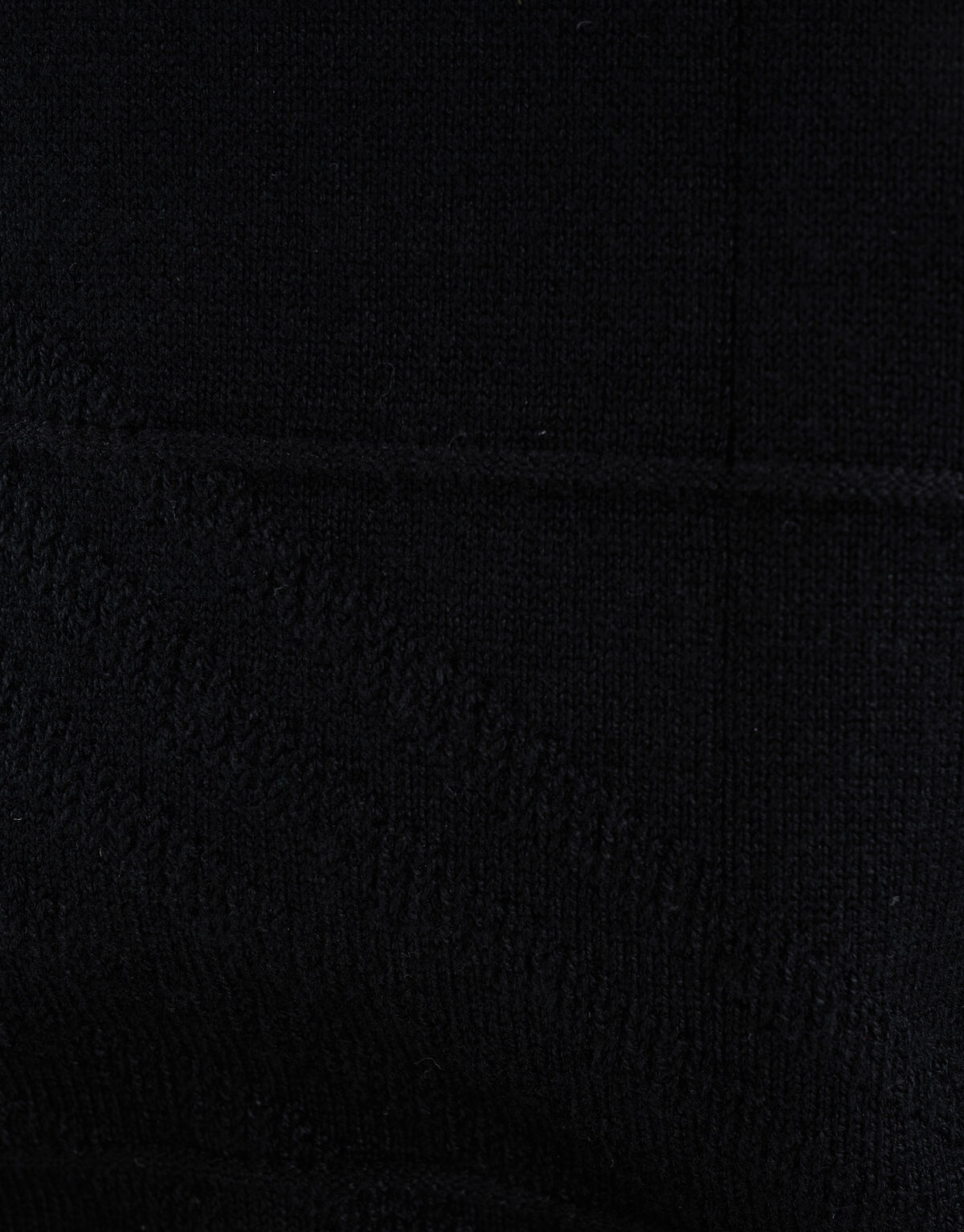 Diagonaler Pullover Schwarz SHOEBY MEN