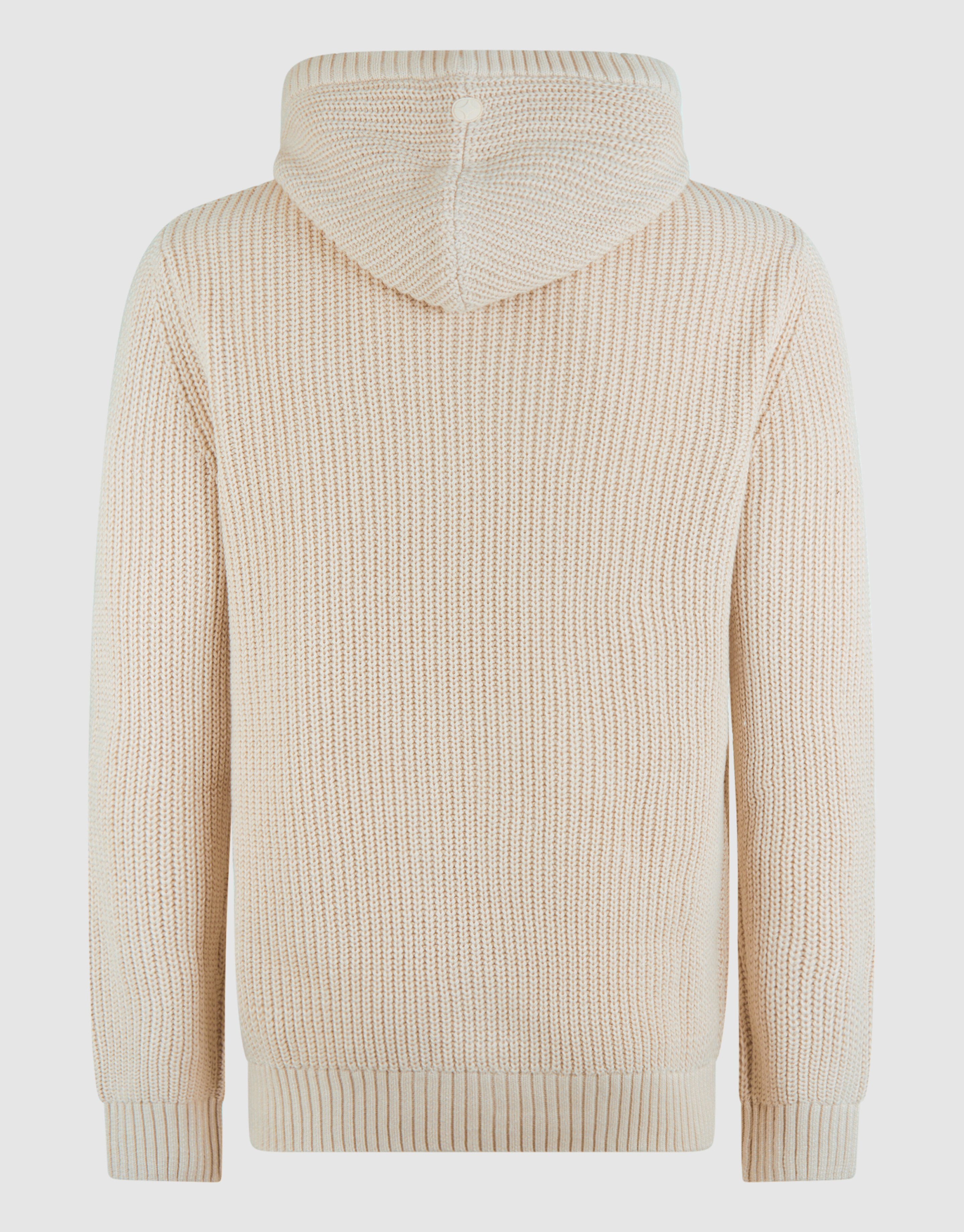 Strick-Hoodie in Off White SHOEBY MEN