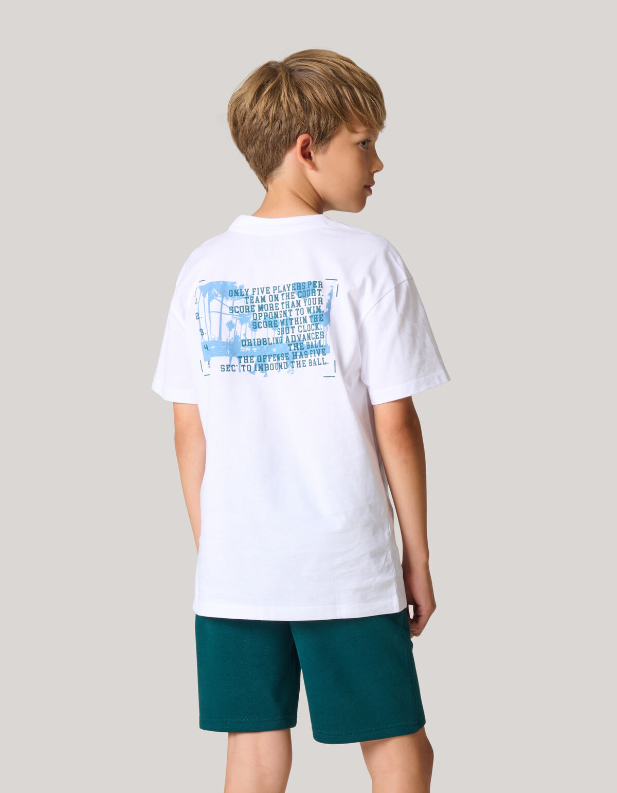 Artwork T-shirt Wei&szlig; SHOEBY BOYS