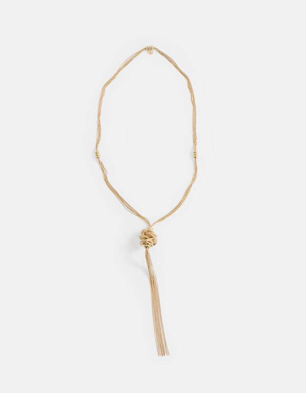 Long Knotted Ketting Goud SHOEBY ACCESSOIRES