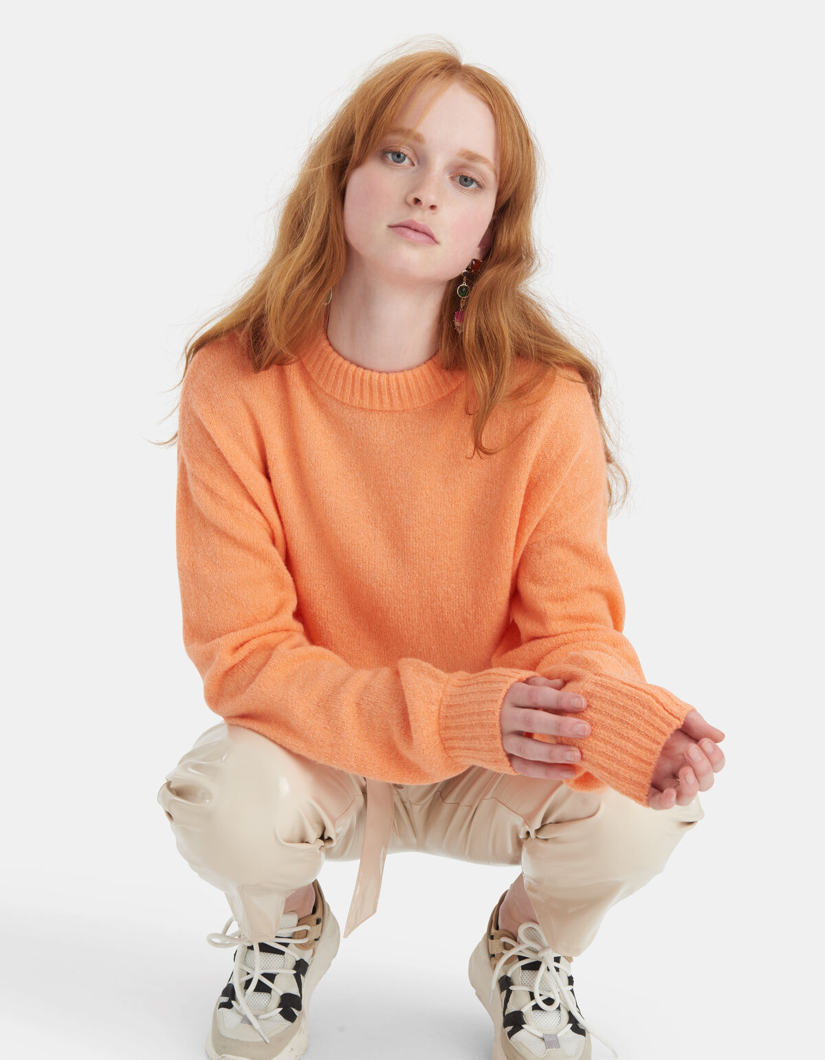 Plain Strickpullover EKSEPT