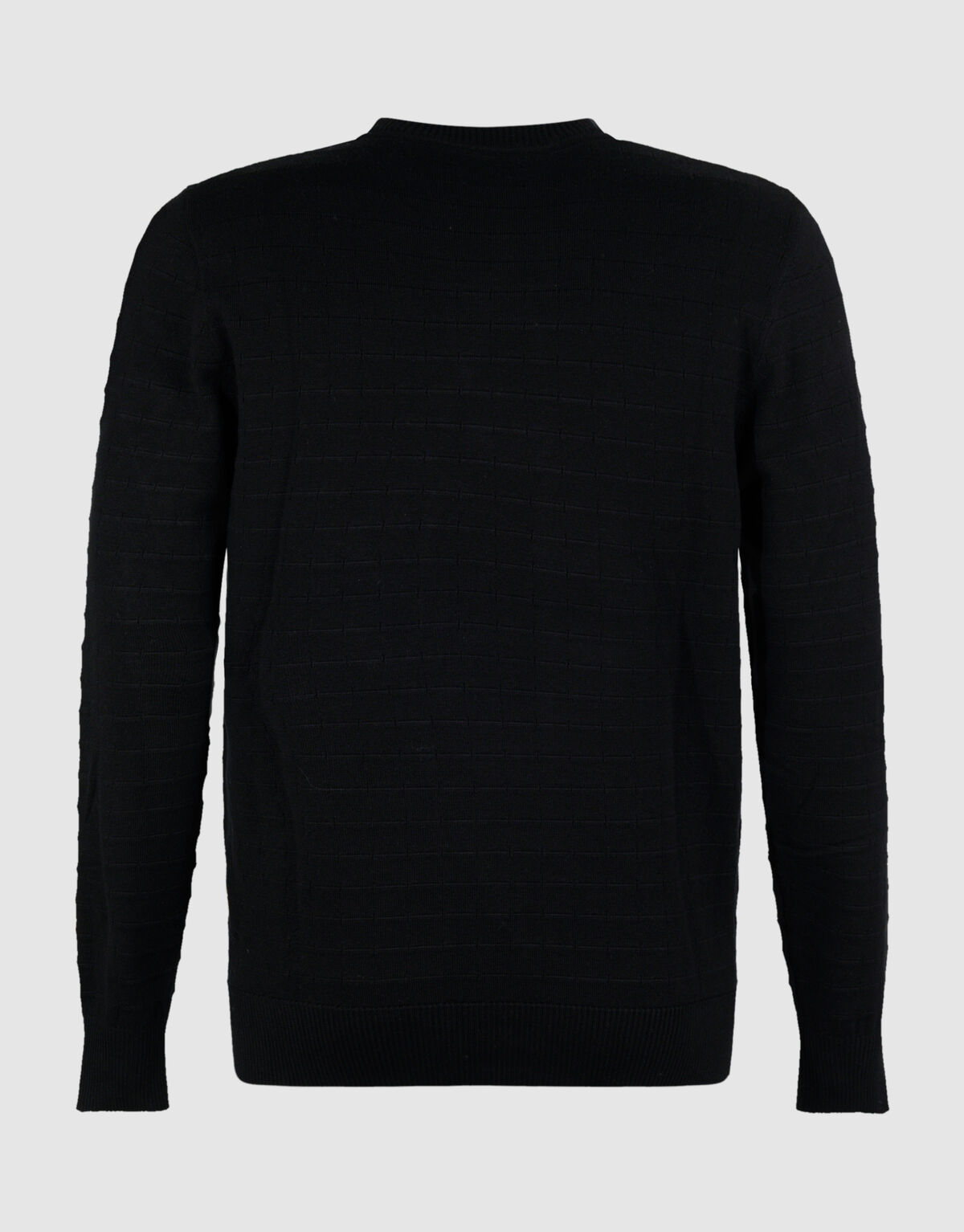 Struktur Pullover Schwarz SHOEBY MEN
