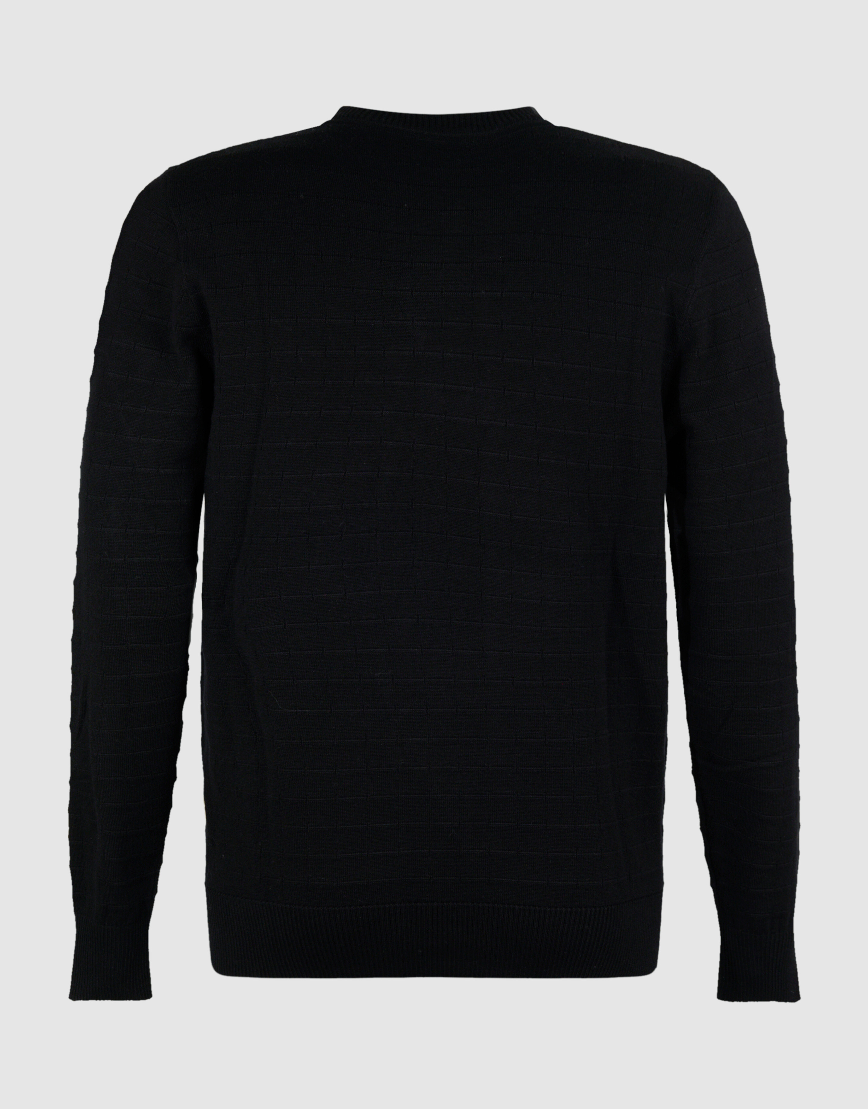 Struktur Pullover Schwarz SHOEBY MEN