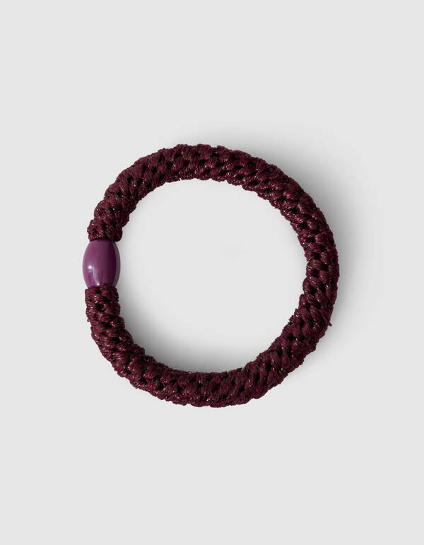 Lurex Haargummi, Dunkelviolett SHOEBY ACCESSOIRES