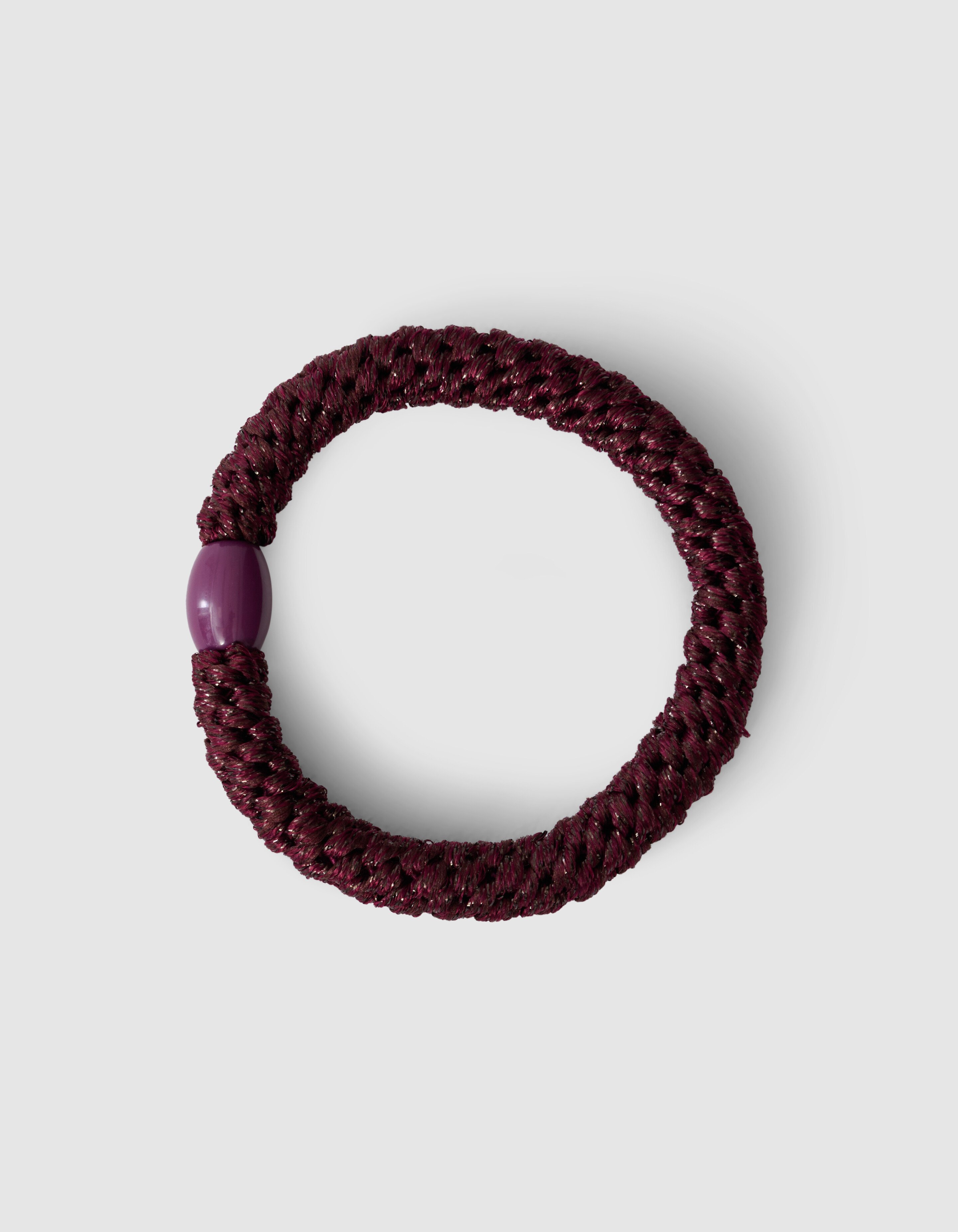 Lurex Haargummi, Dunkelviolett SHOEBY ACCESSOIRES