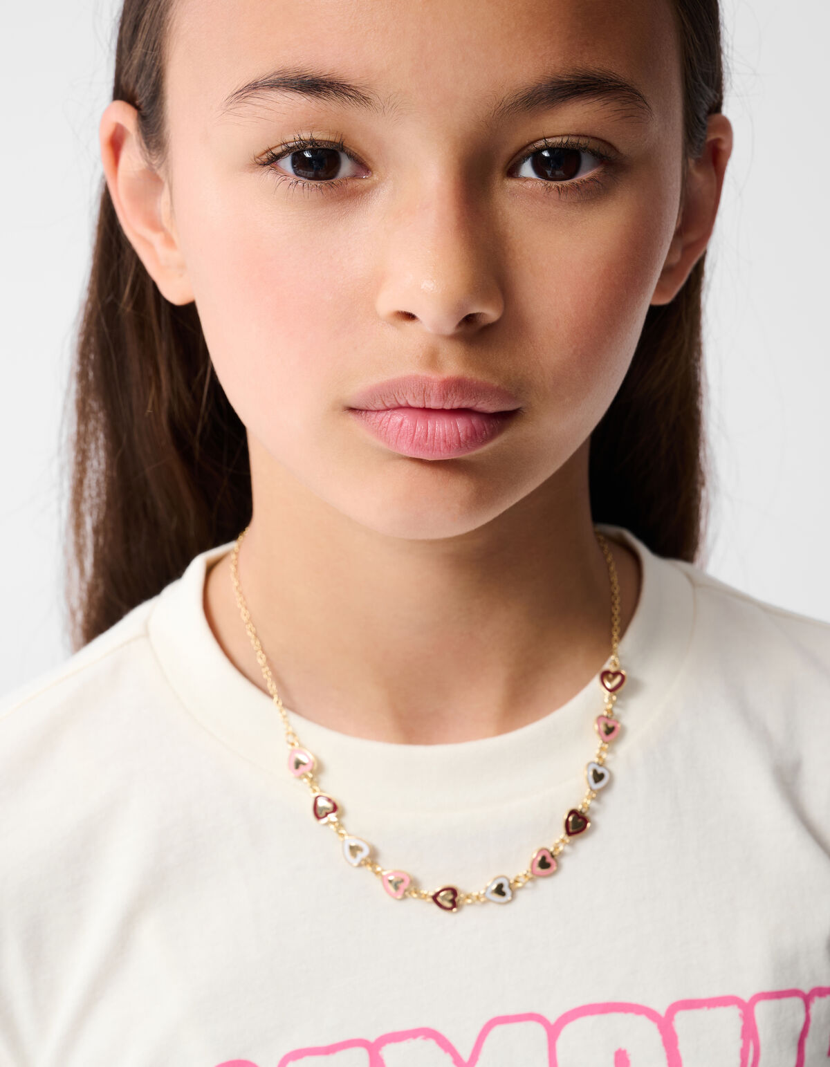 L'amour Artwork T-shirt Off Weiß SHOEBY GIRLS