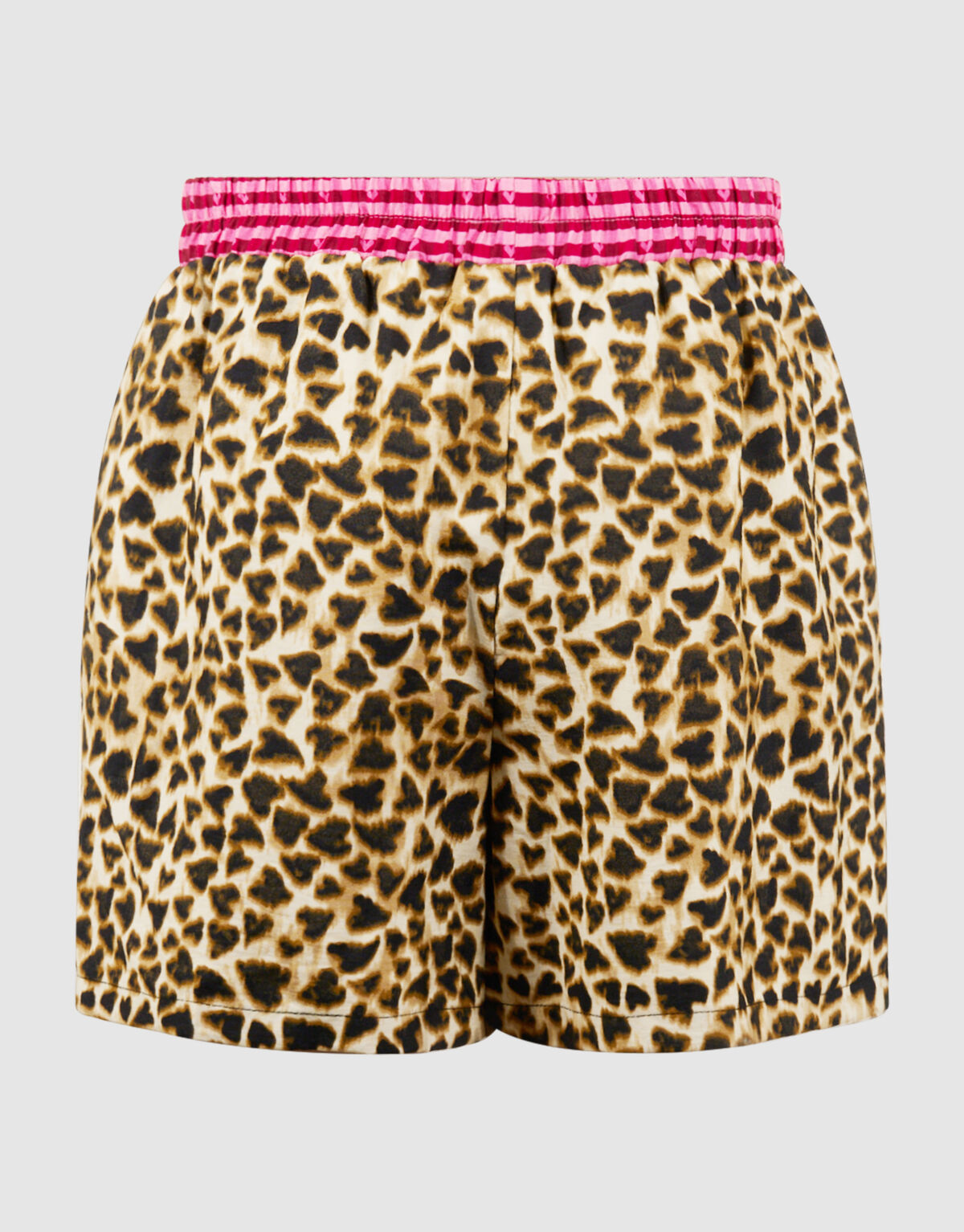 Mix Leopard Shorts Hellbraun SHOEBY GIRLS