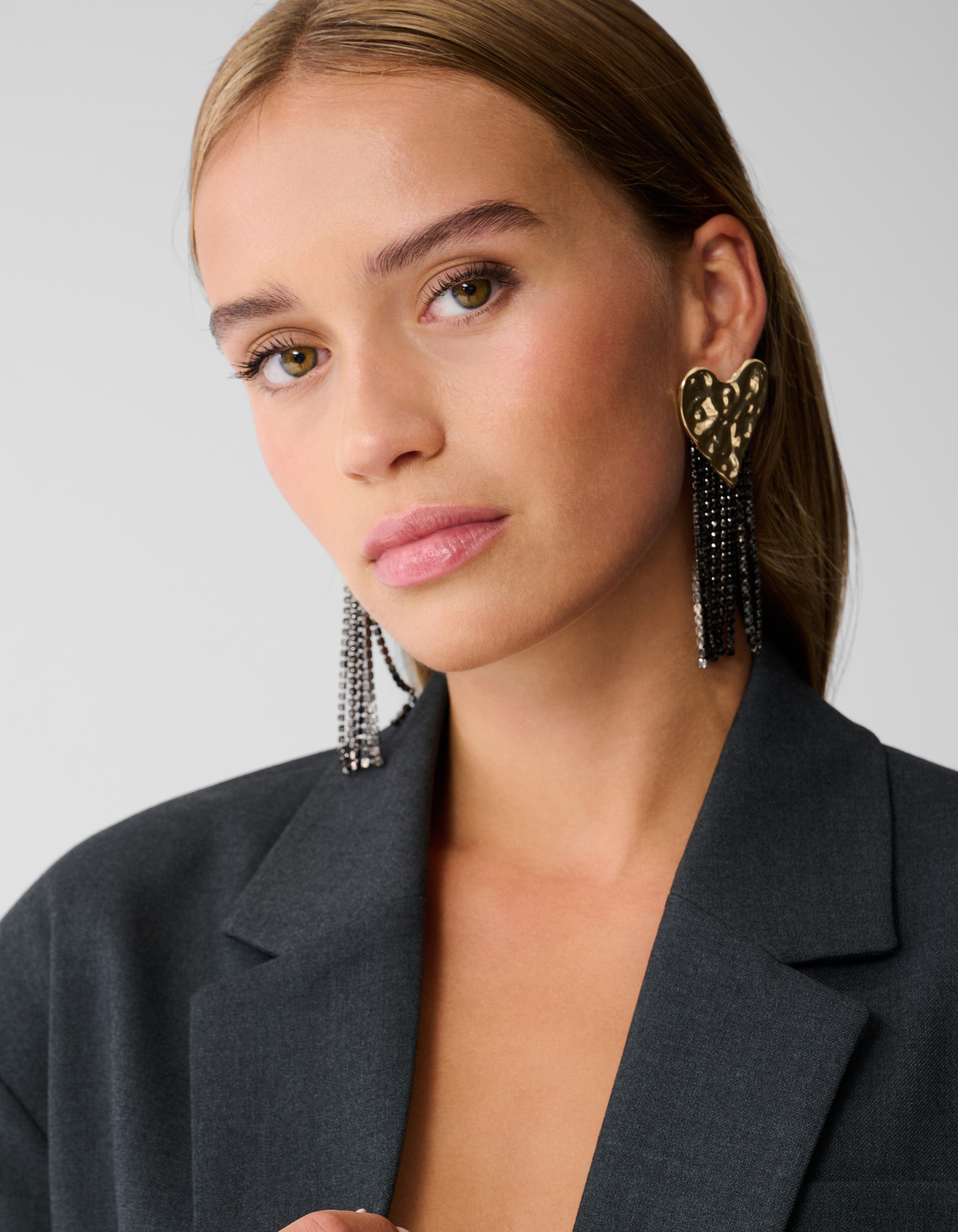 Übergroßer Blazer Dunkelgrau SHOEBY WOMEN