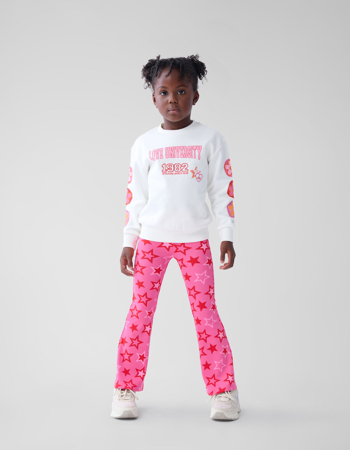 Bedruckte Schlagleggings Roze SHOEBY GIRLS