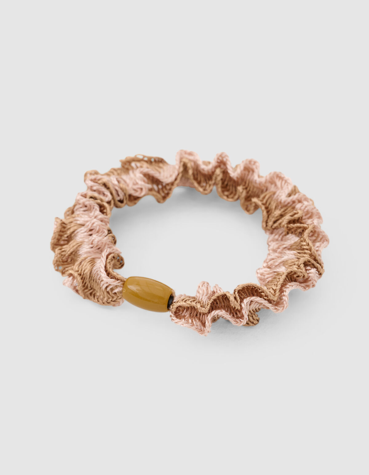 R&uuml;sche Haargummi Beige SHOEBY ACCESSOIRES