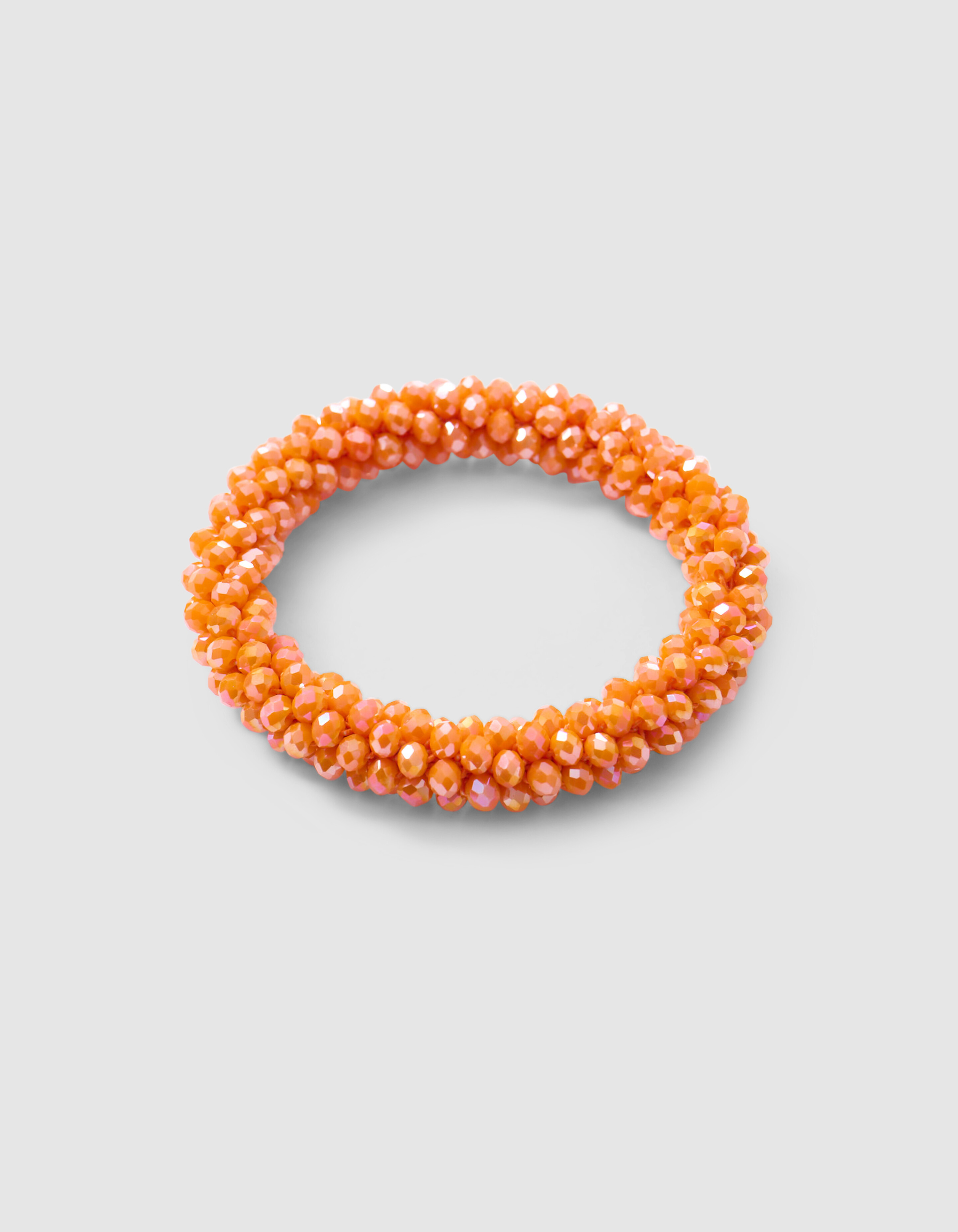Perlen Haargummi Orange SHOEBY ACCESSOIRES
