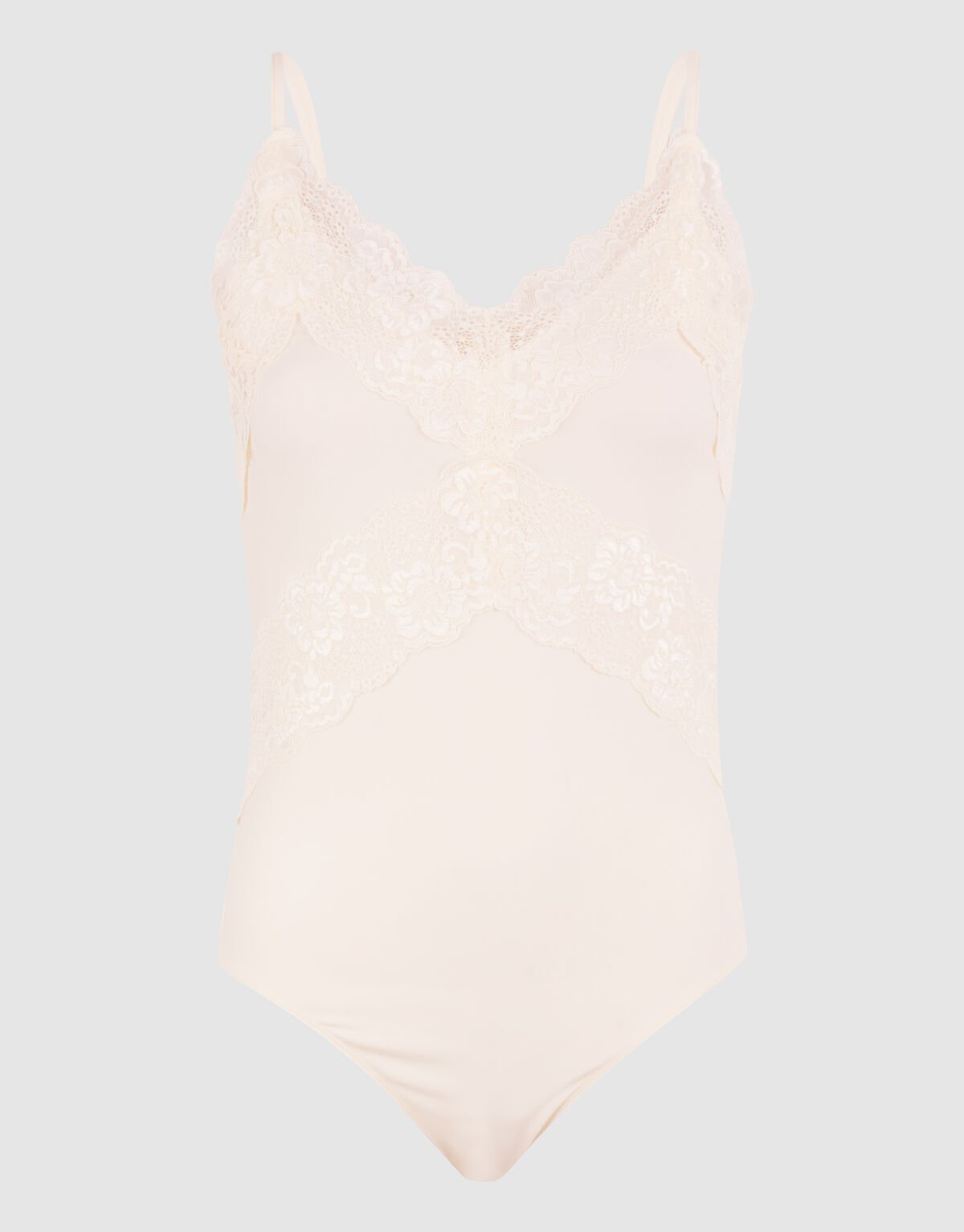 Kanten Body Gebrochen Wei&szlig; SHOEBY WOMEN